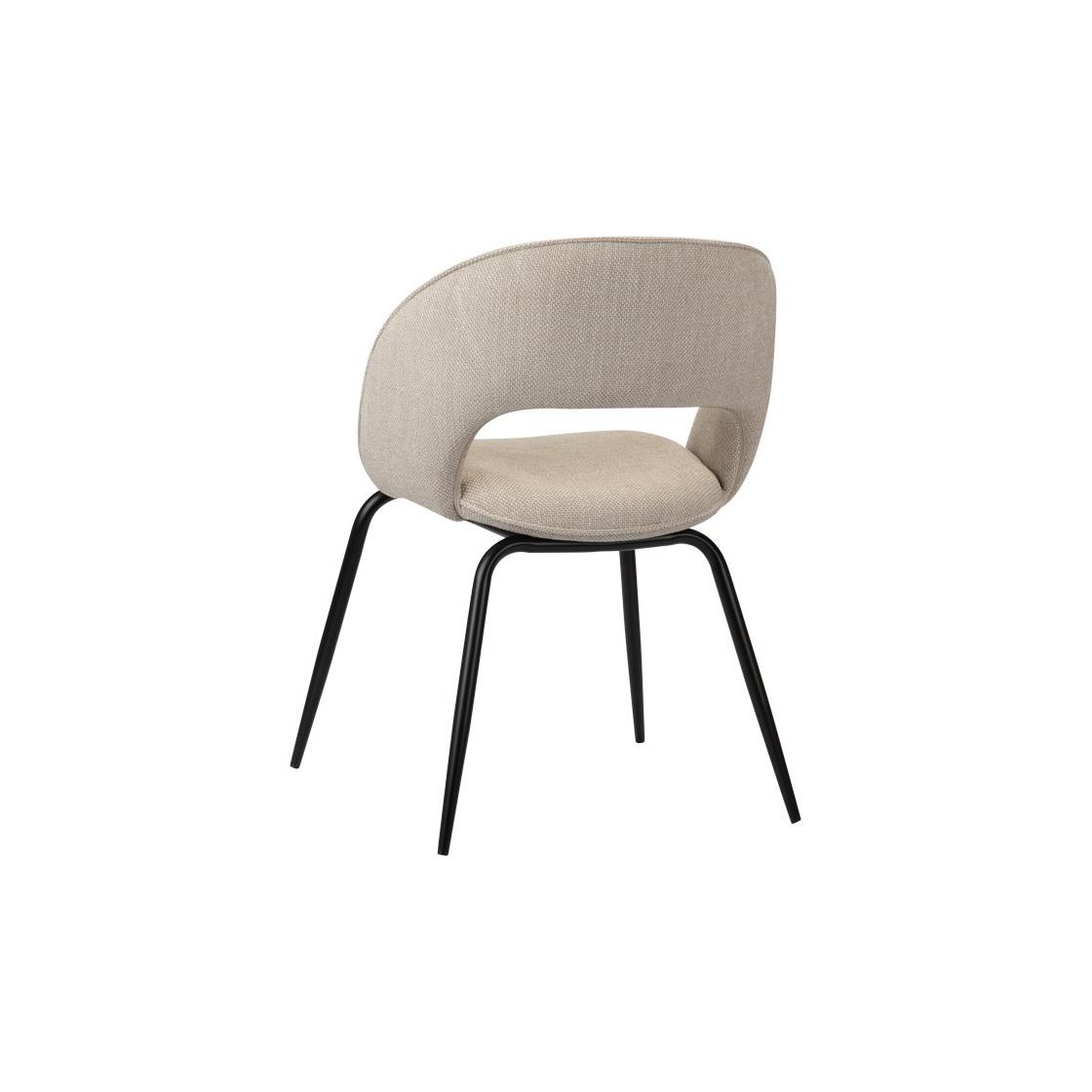 Pole to Pole - Rainbow stoel - Chenille - Beige