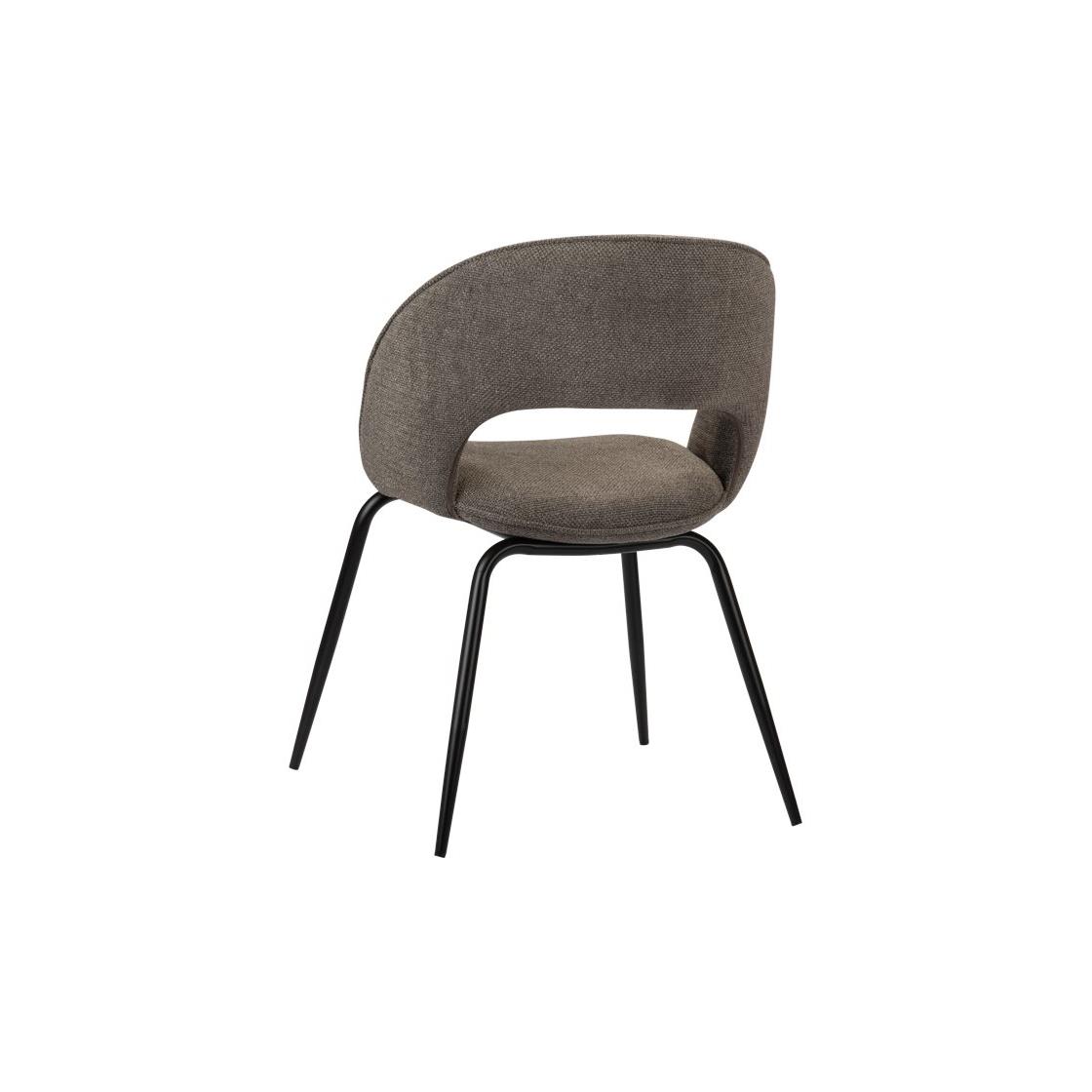 Pole to Pole - Rainbow stoel - Chenille - Taupe