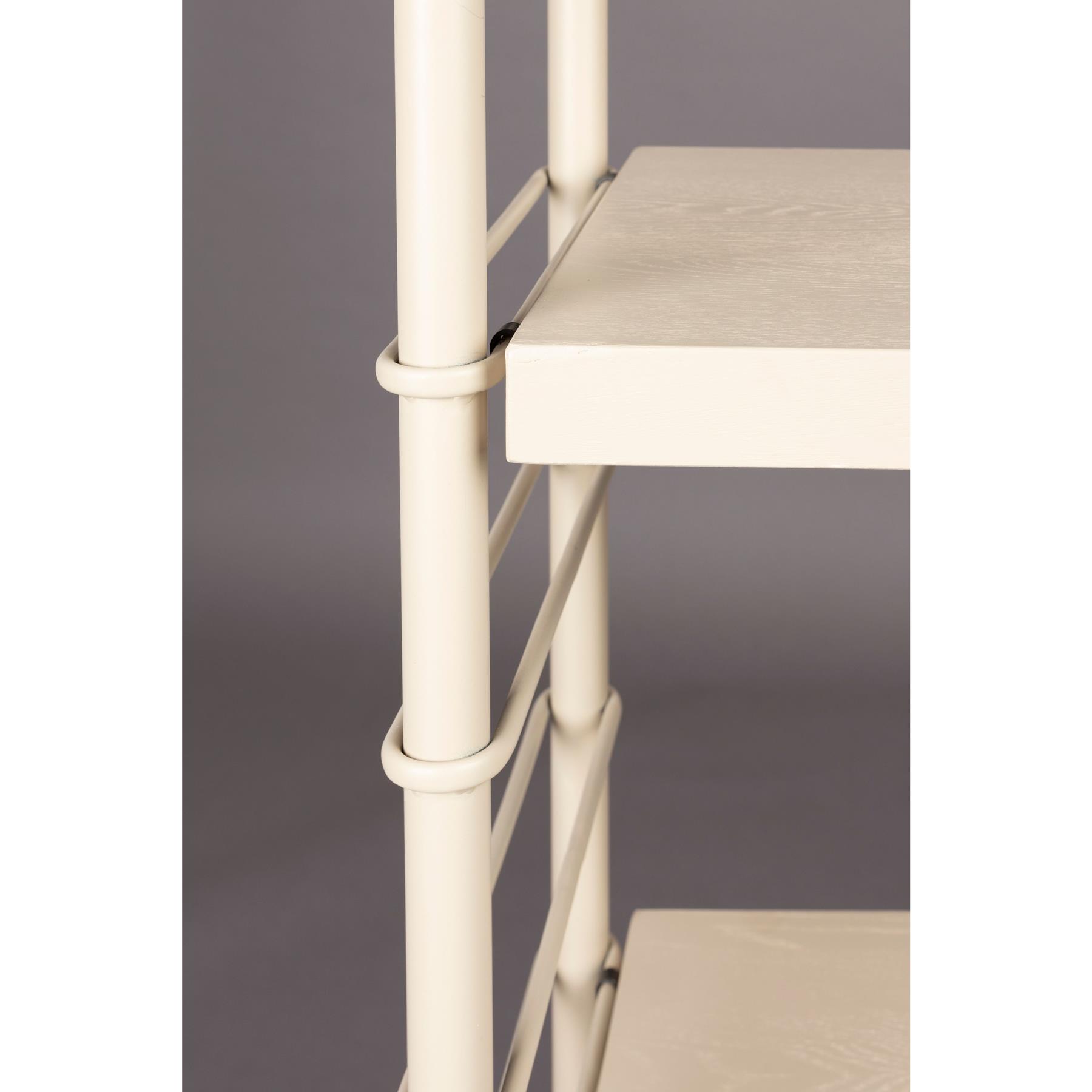Dutchbone Iron Stellingkast Beige Hoog