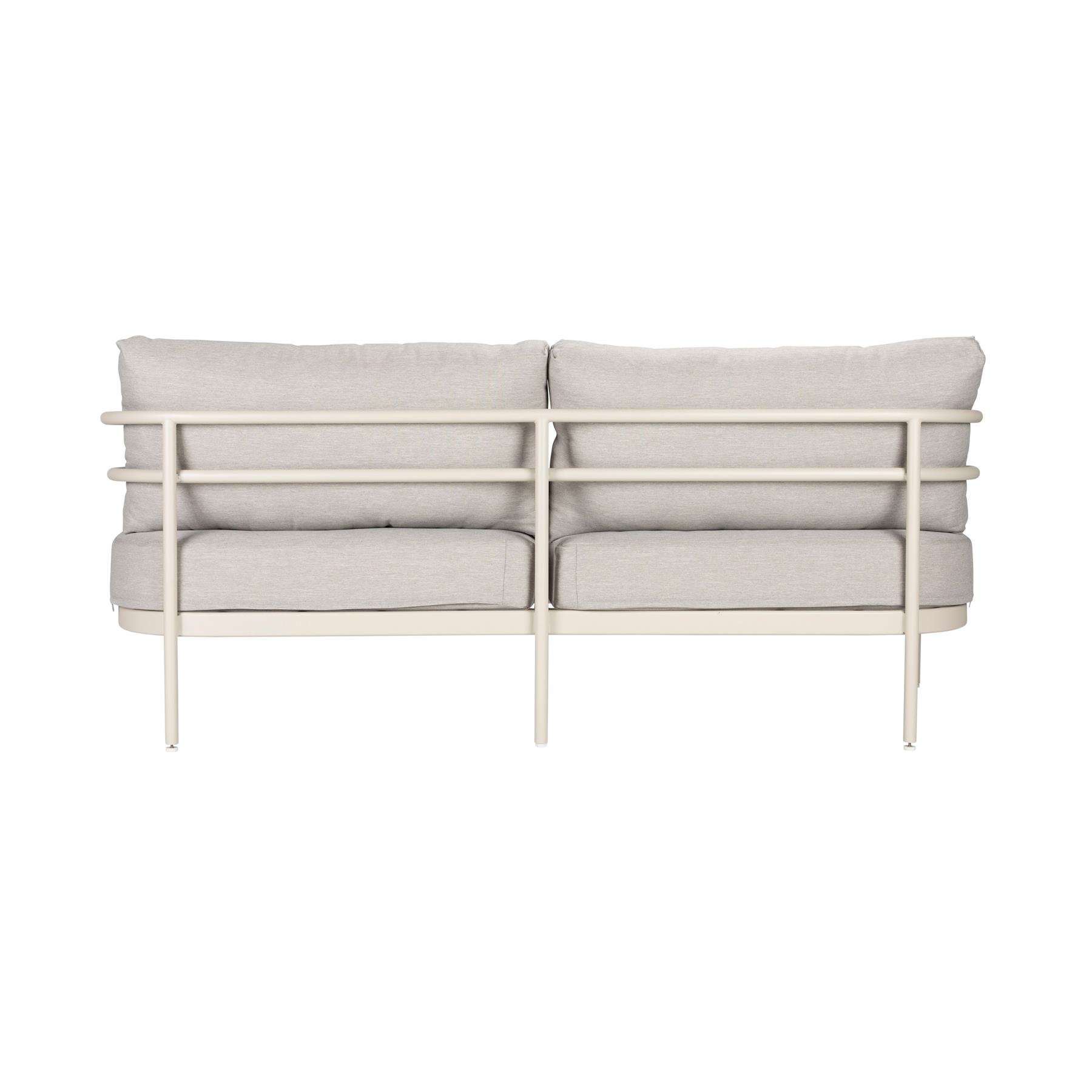 Zuiver Vista Tuin Loungeset bank + 2 fauteuils - Beige