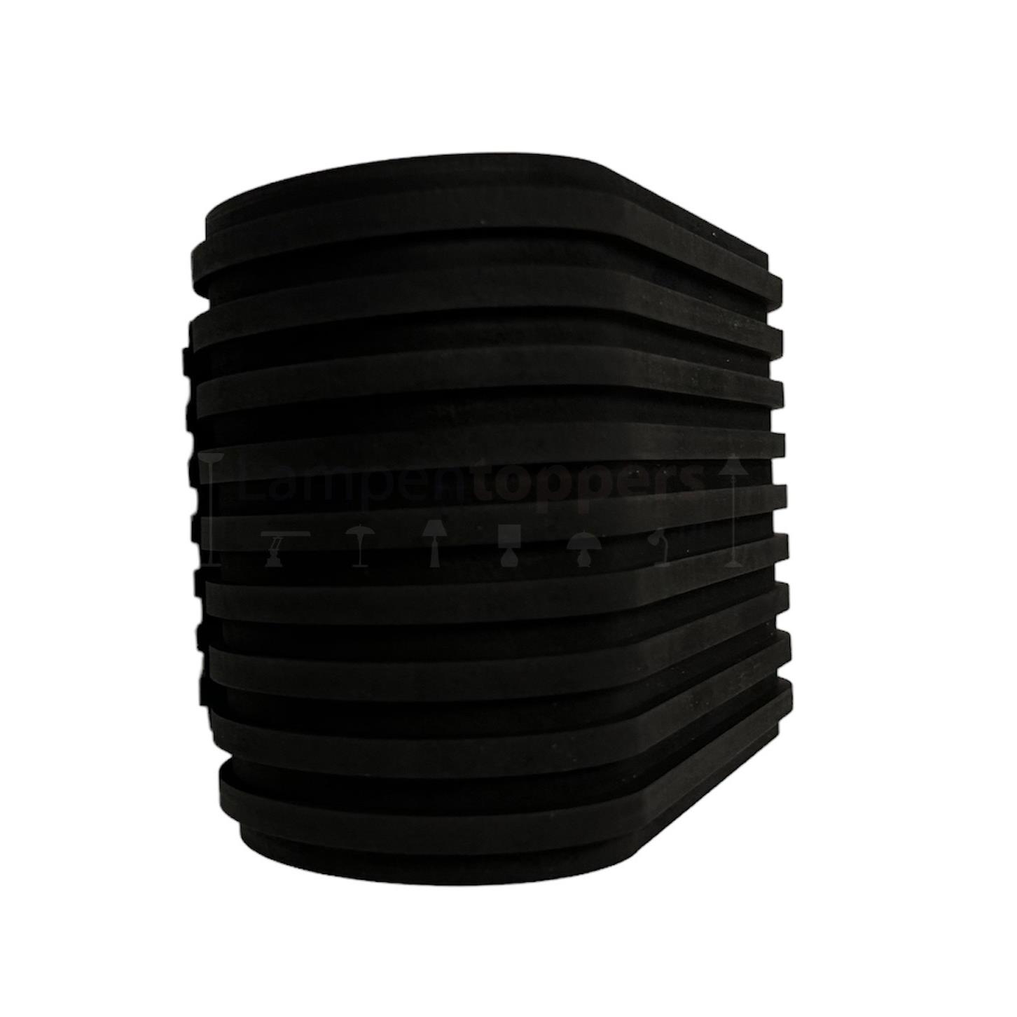 Blij Design Wandlamp Oval Zwart G9