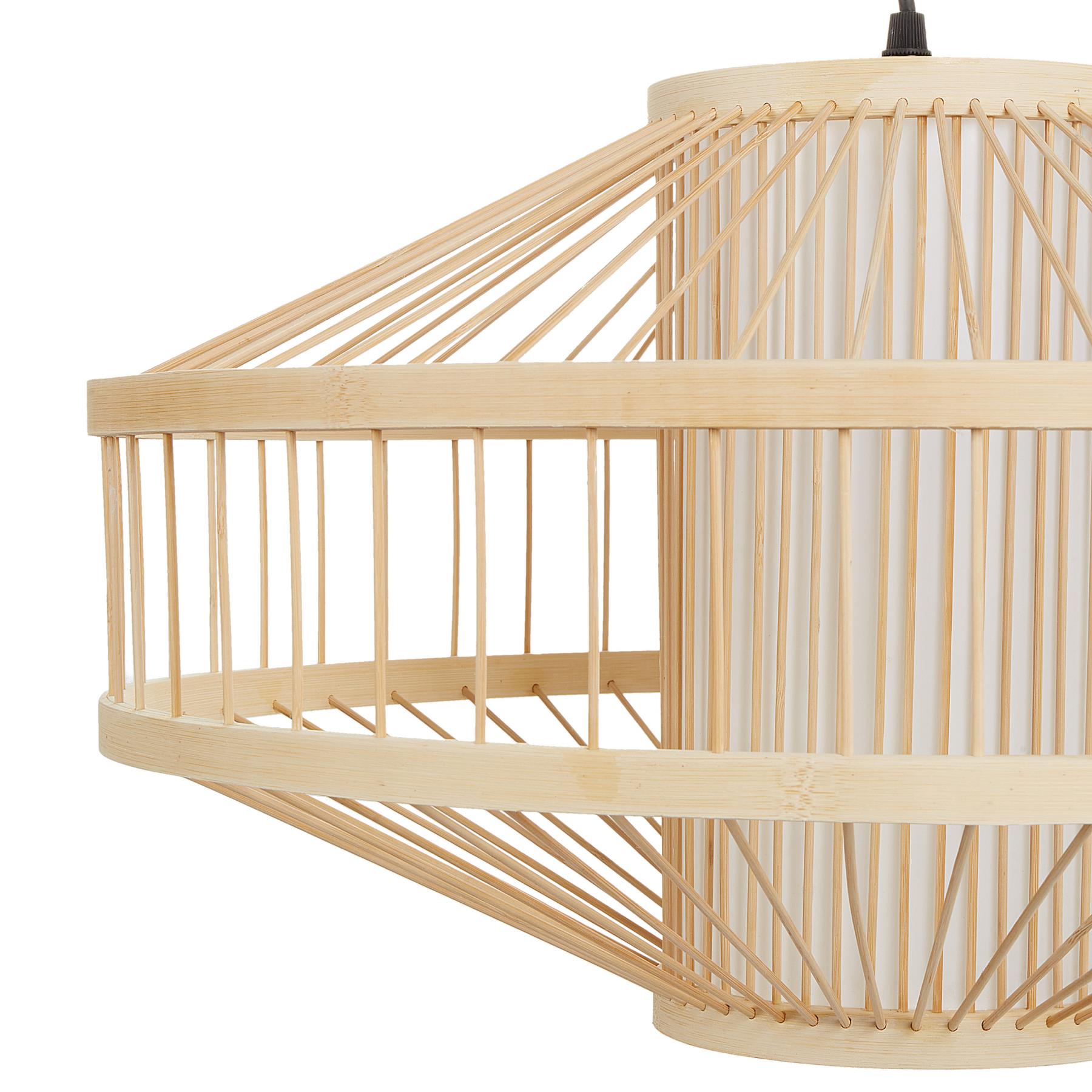 Beliani - KARAJ - Hanglamp - Natuurlijk - Bamboe