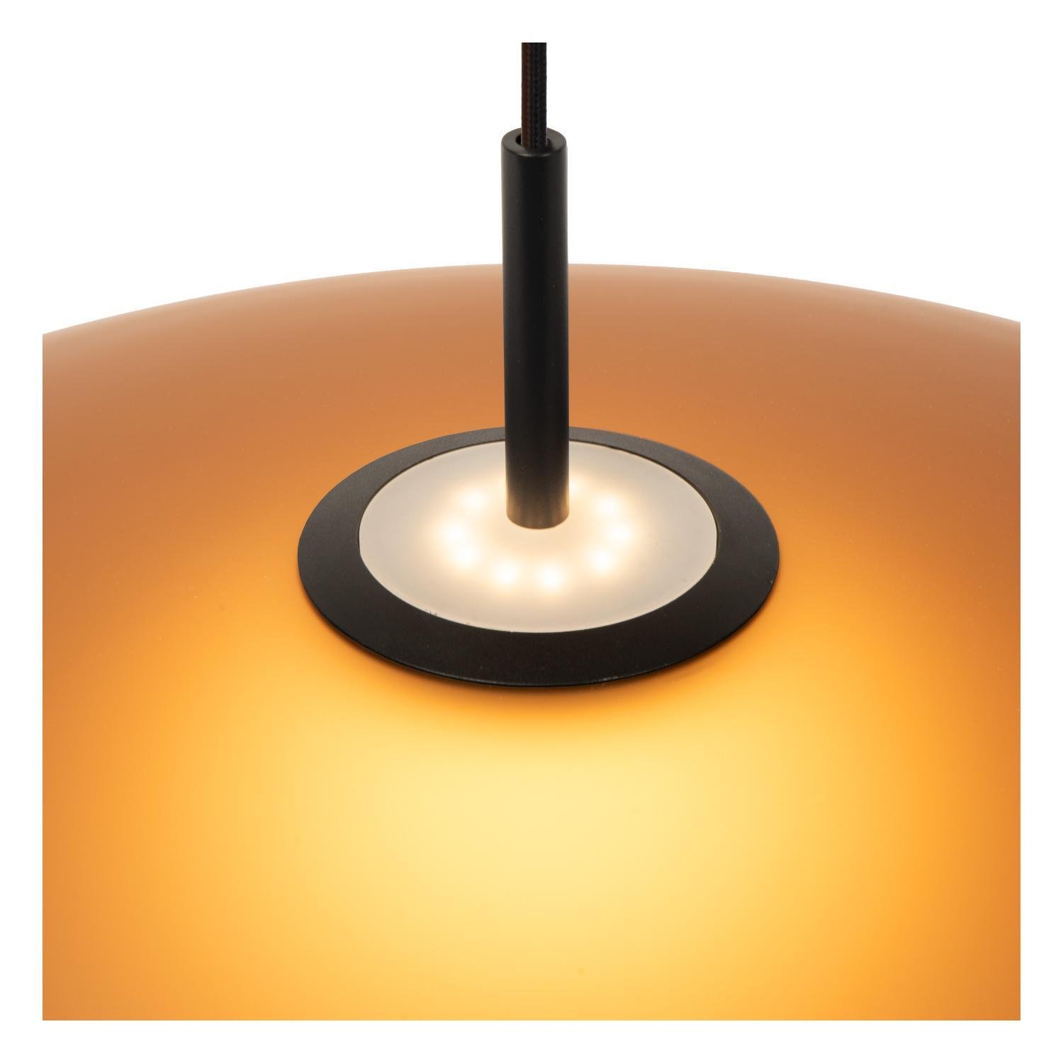 Lucide MENGA Hanglamp - Amber