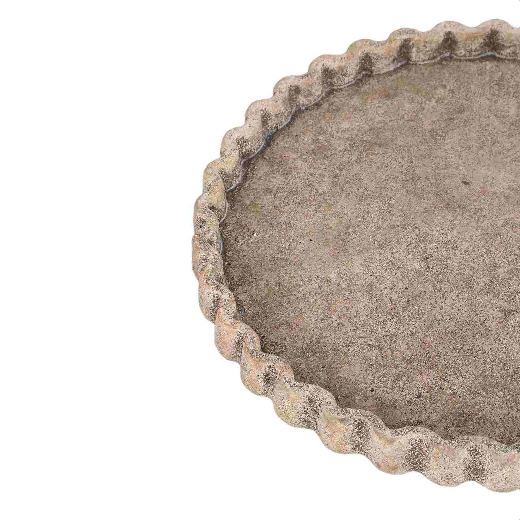 PTMD Plateau Jaydean - 45x45x4 cm - Cement - Grijs