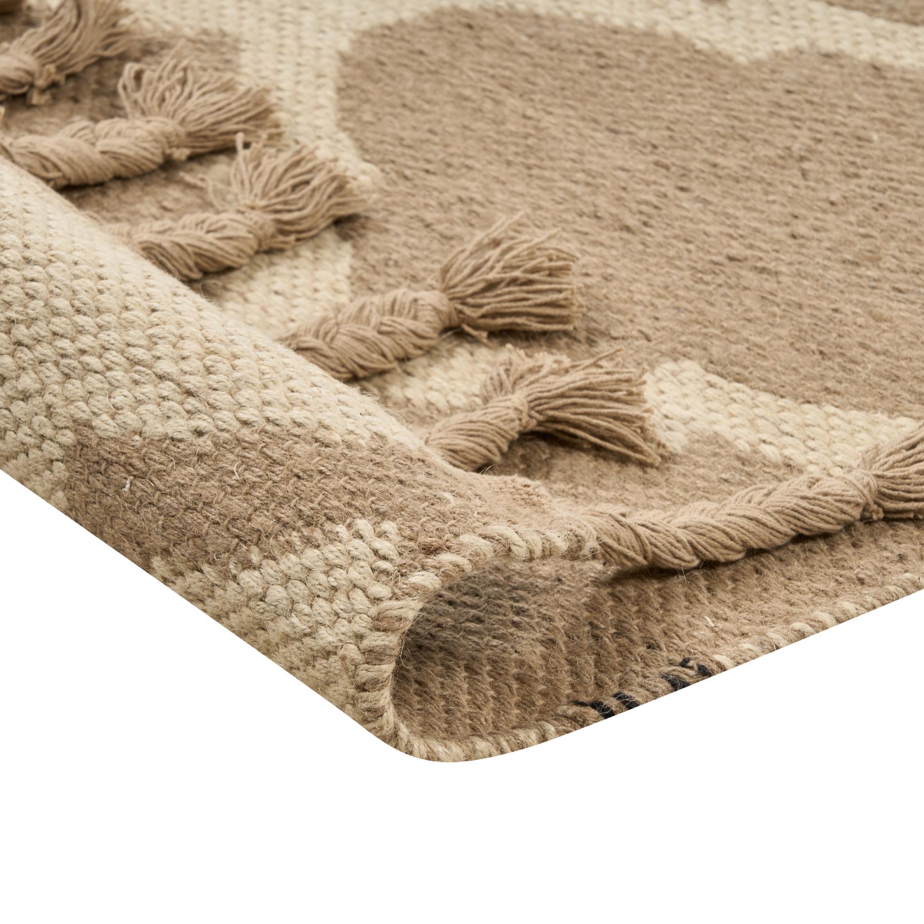 Beliani - ORENCIK - Laagpolig vloerkleed - Beige - 200 x 300 cm - Jute