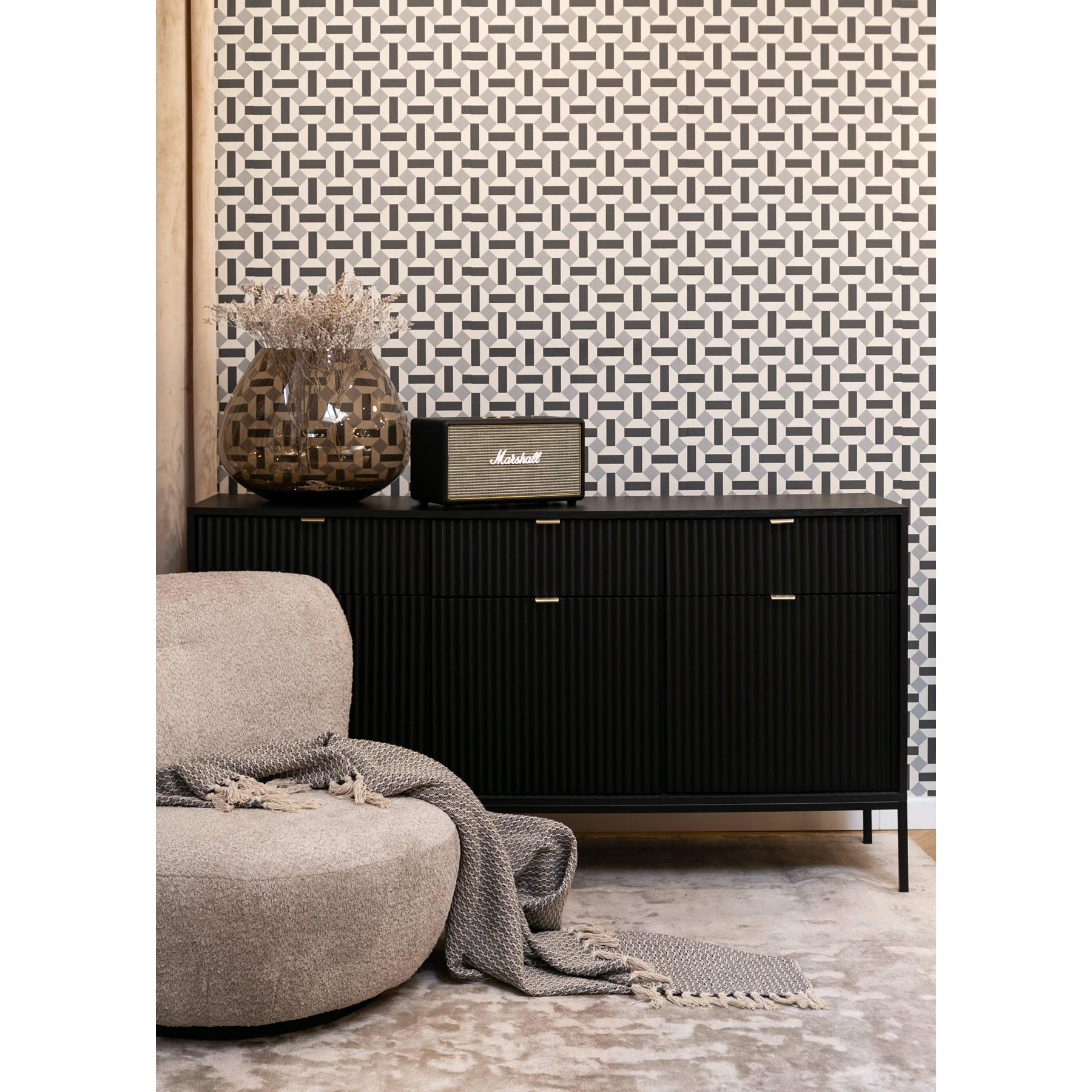 NADUVI Collection Dressoir Louis 3 deurs 3 lades
