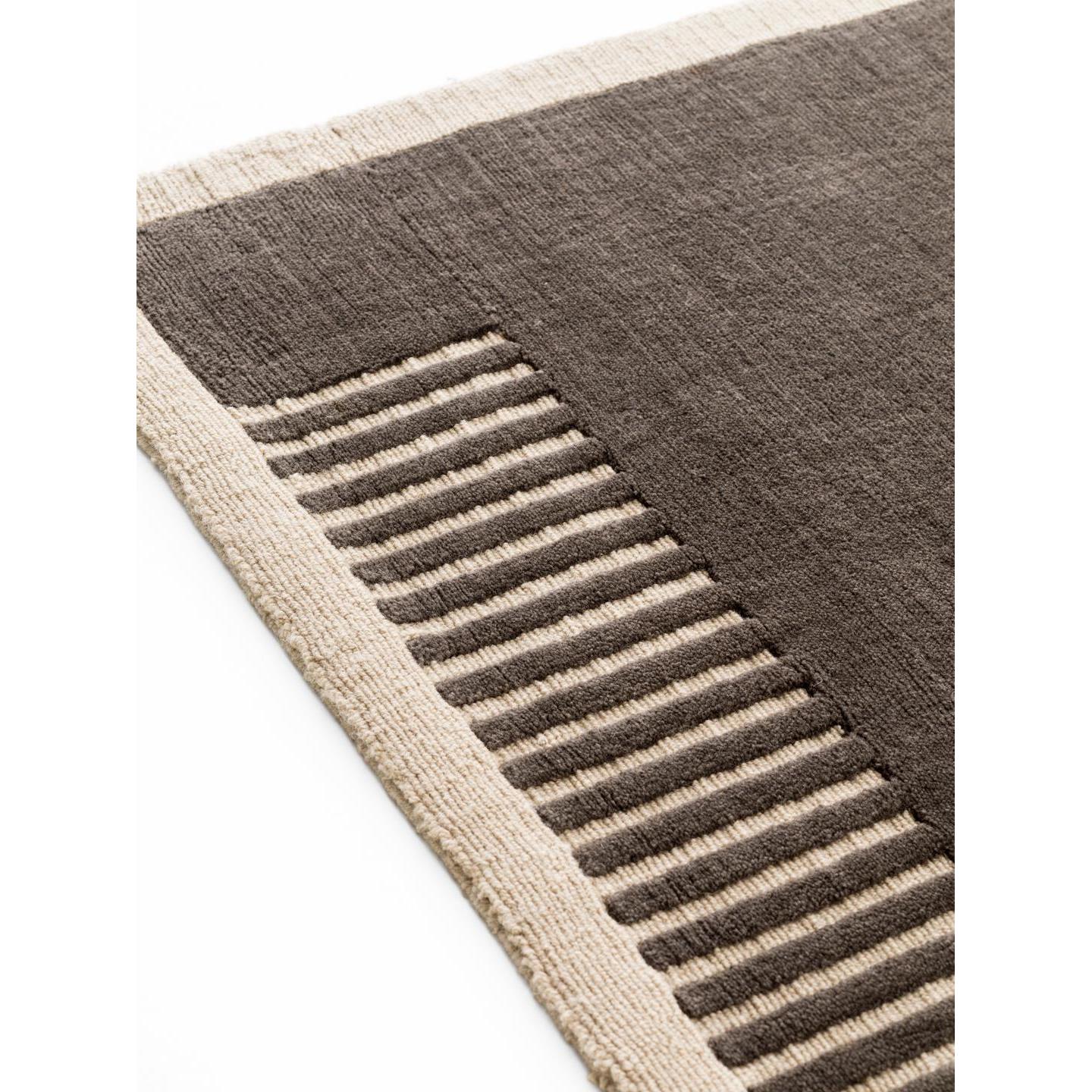 Audo Copenhagen Duomo vloerkleed 270x270 Marble Grey