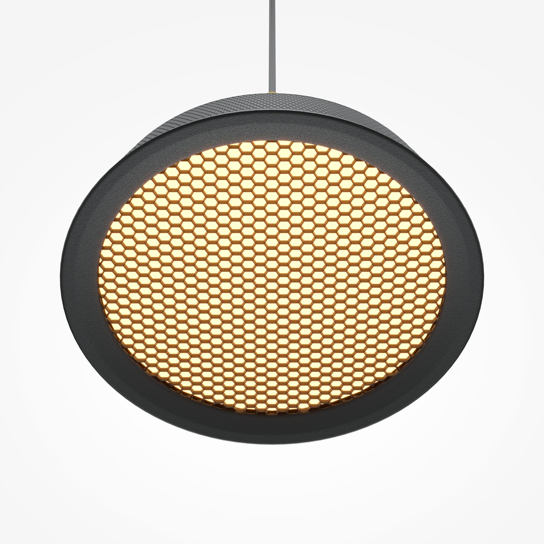 Maytoni - Hanglamp El - Zwart met goud - Ø15,3