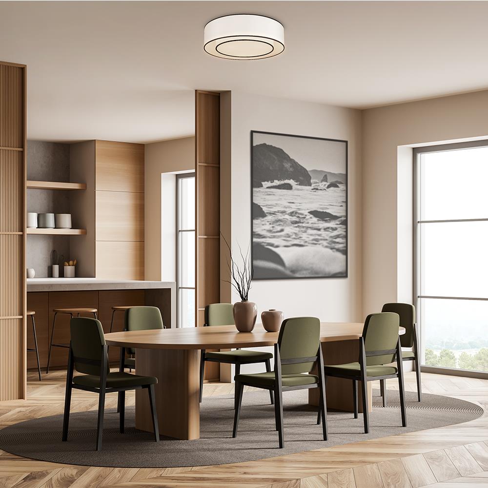 Maytoni - Plafondlamp Bergamo - Wit - Ø52