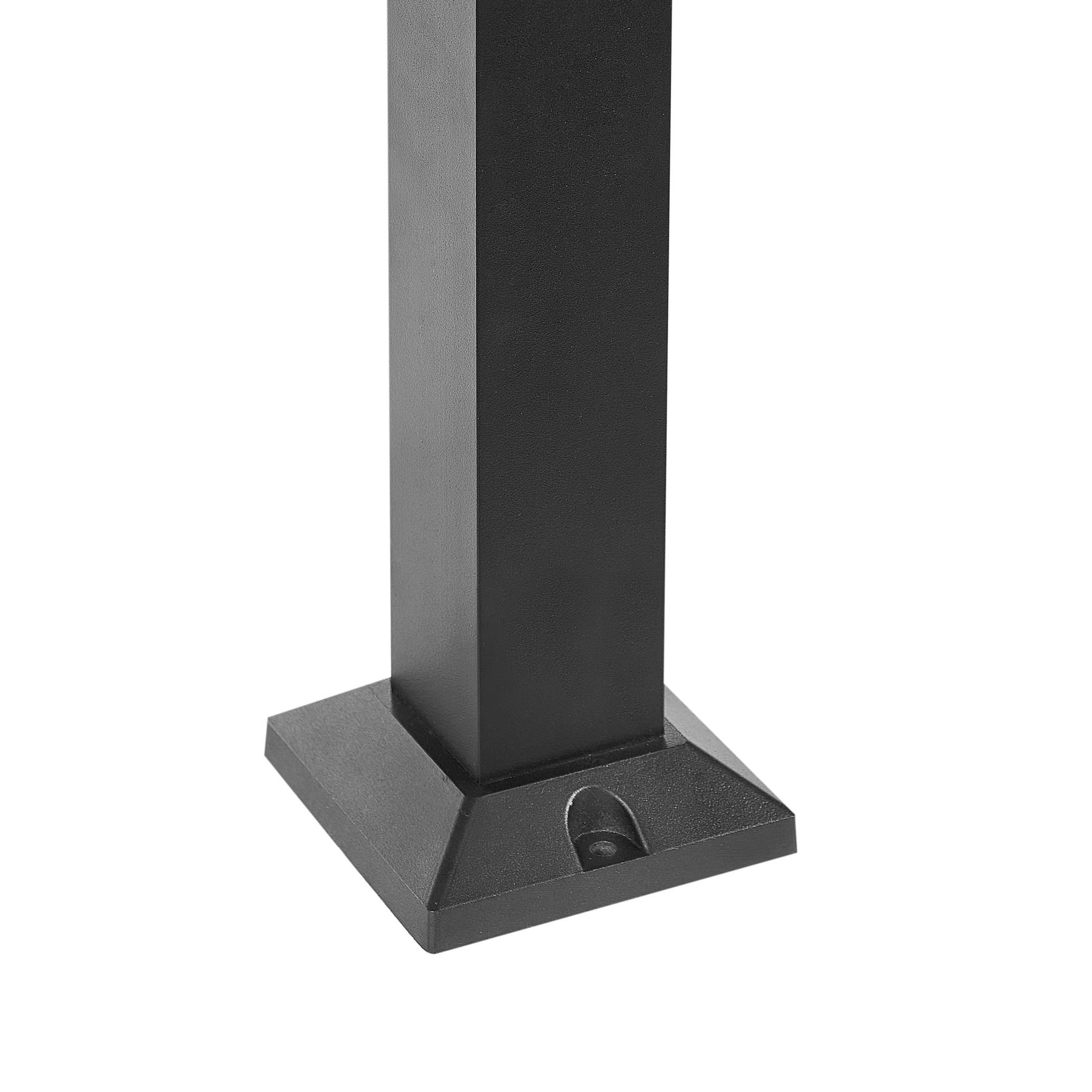 Beliani - AWUNA - Tuinverlichting - Zwart - Aluminium