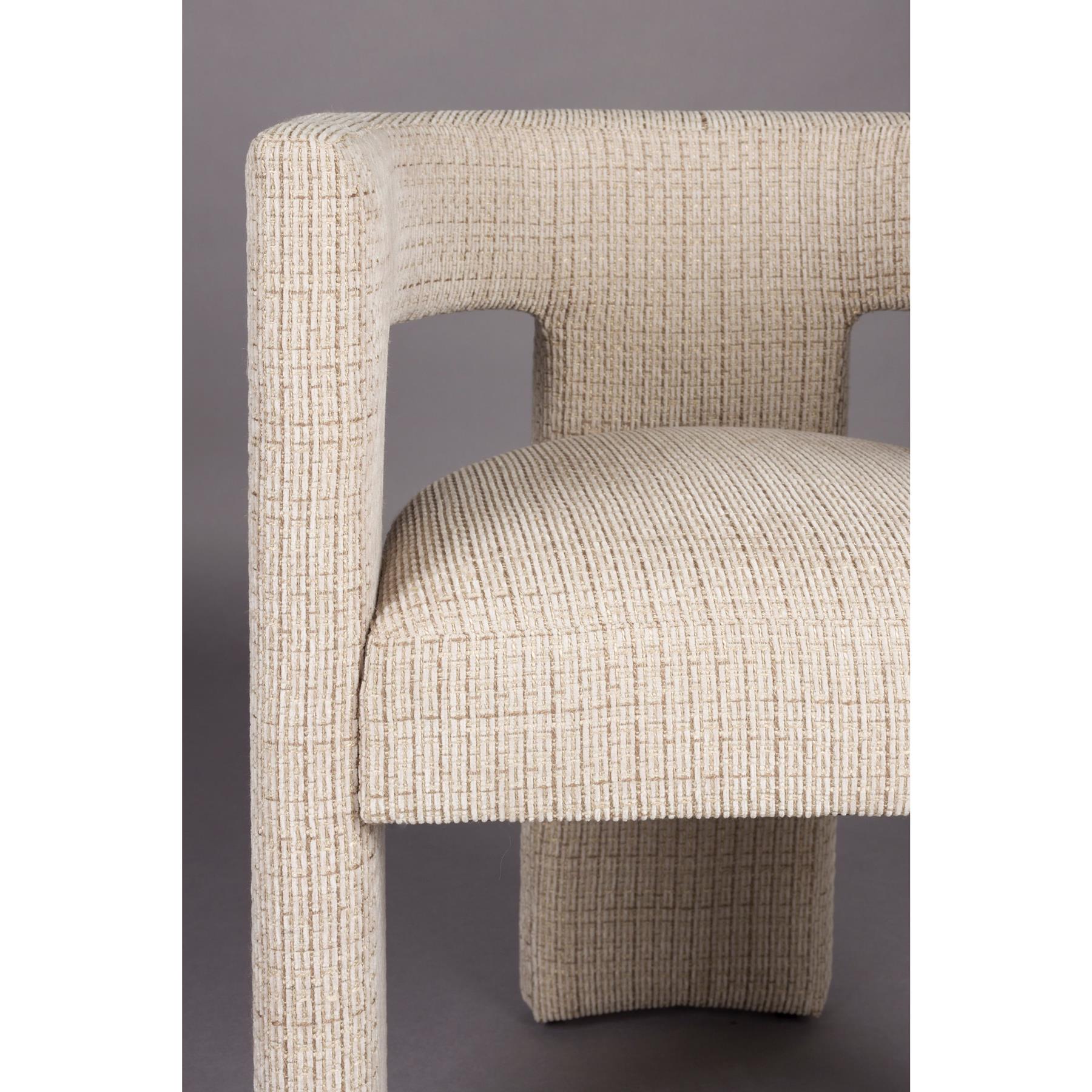 Dutchbone Medina Eetkamerstoel Beige
