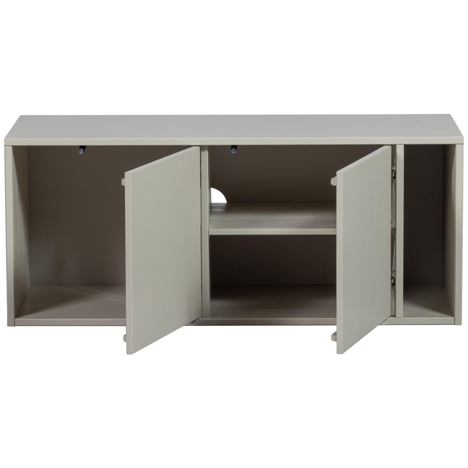vtwonen Settle Down Tv-Meubel|Bankje - Grenen - Dust - 45x108x44