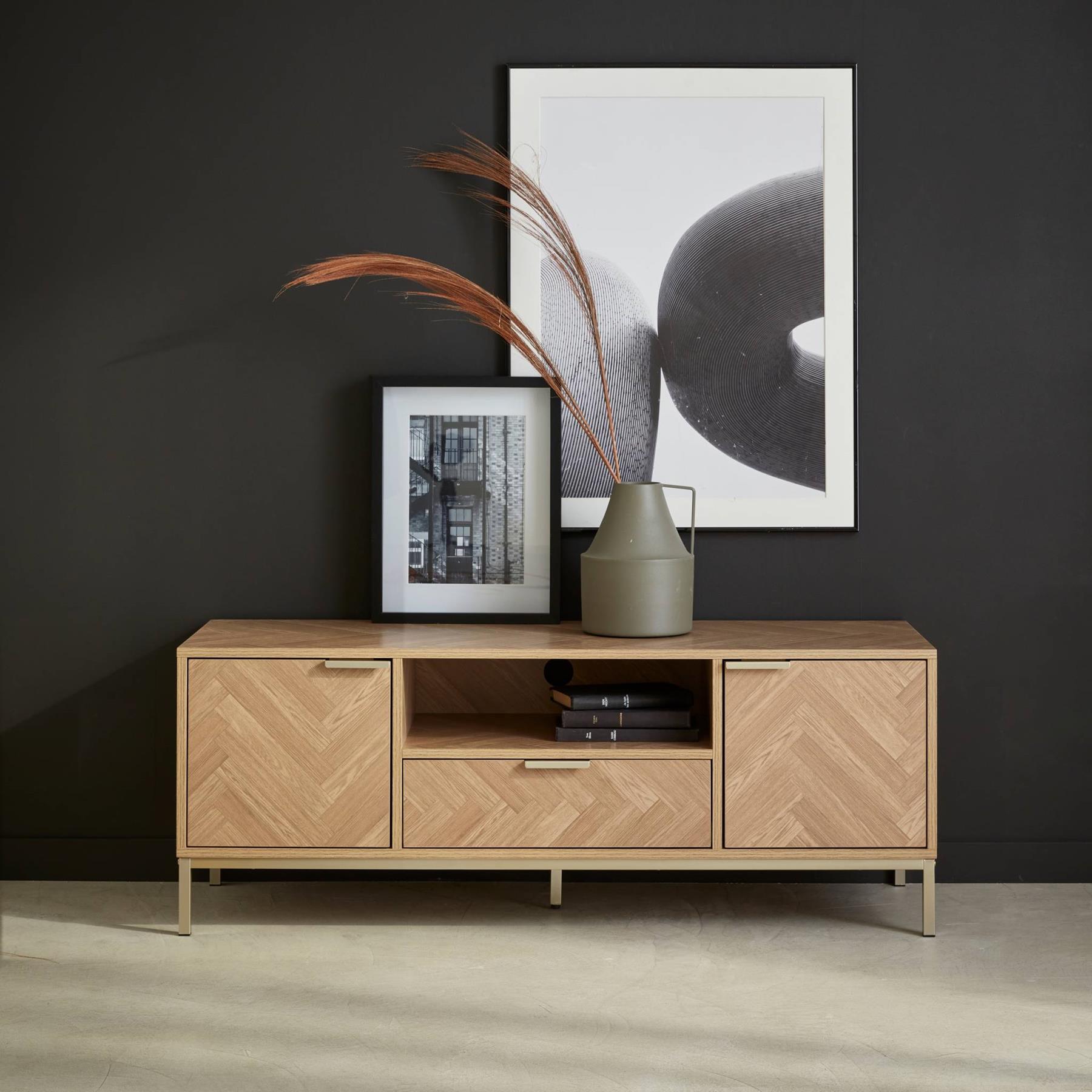 sweeek - TV-meubel, L 120 x B 40 x H 45cm