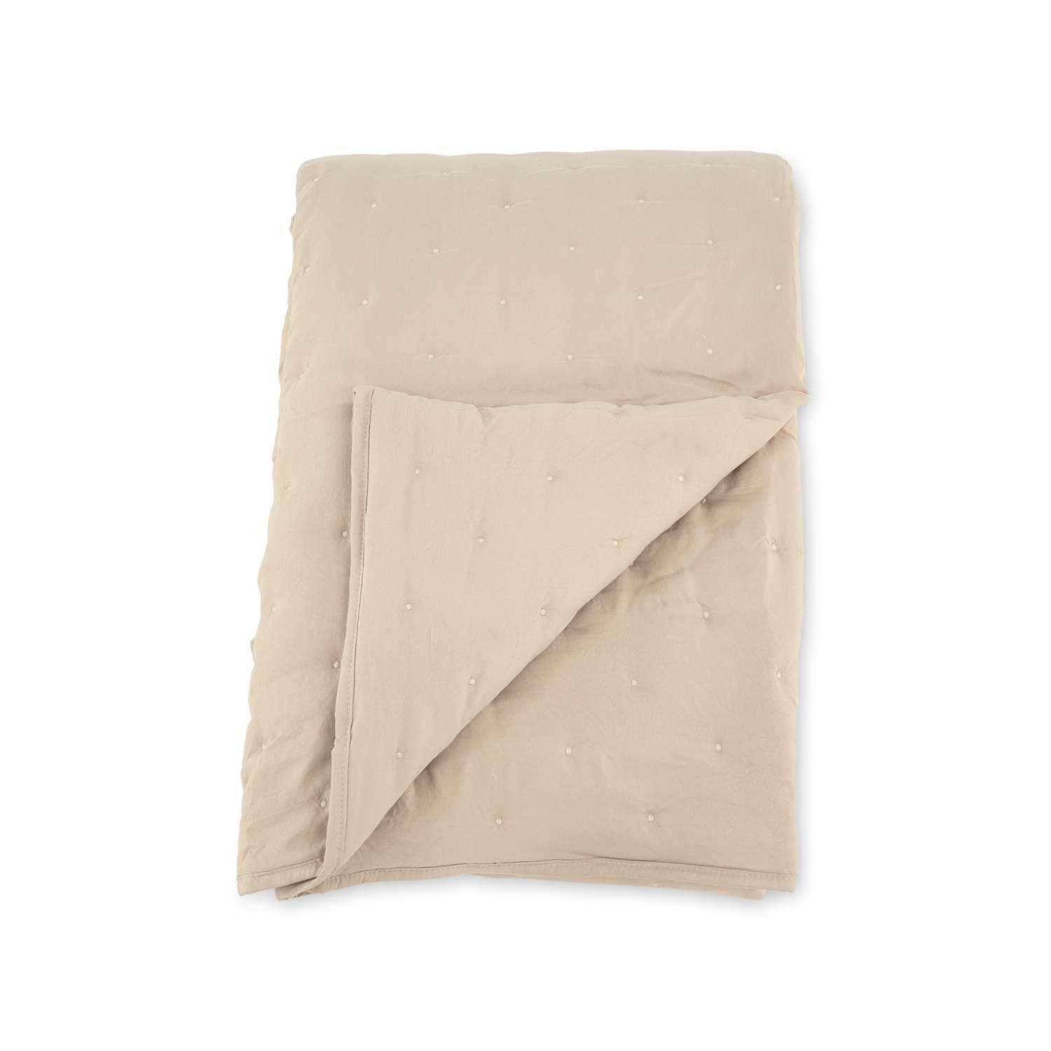 Venture Home Sally Beddengoed 180x260x0,5 - Beige