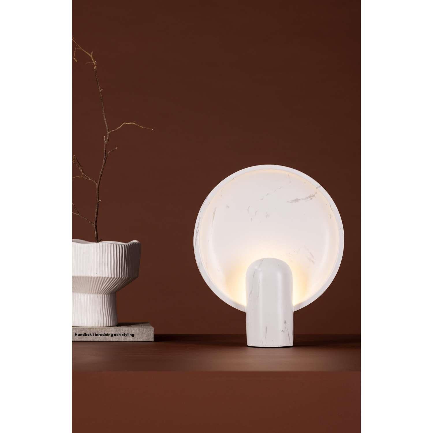 Venture Home Angers Tafellamp 30x30x35 - Lichtgrijs