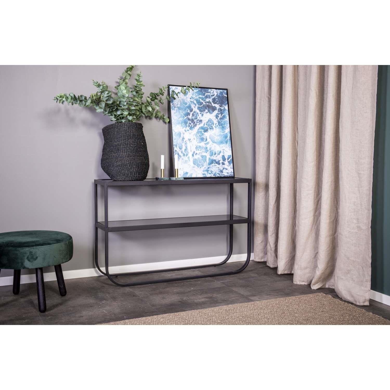 Venture Home Rocker Bijzettafel 110 x 30 - Zwart
