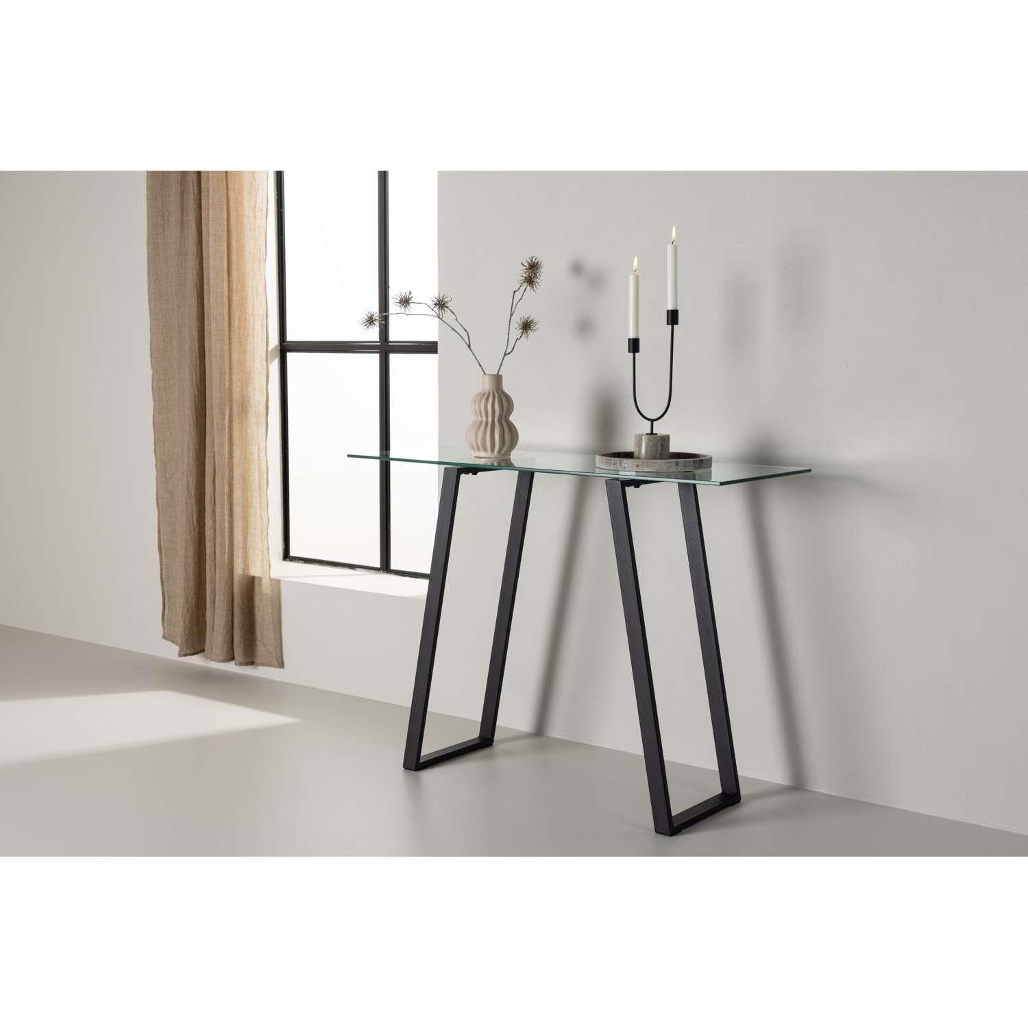 Venture Home Horten Bijzettafel 100 x 40 - Zwart