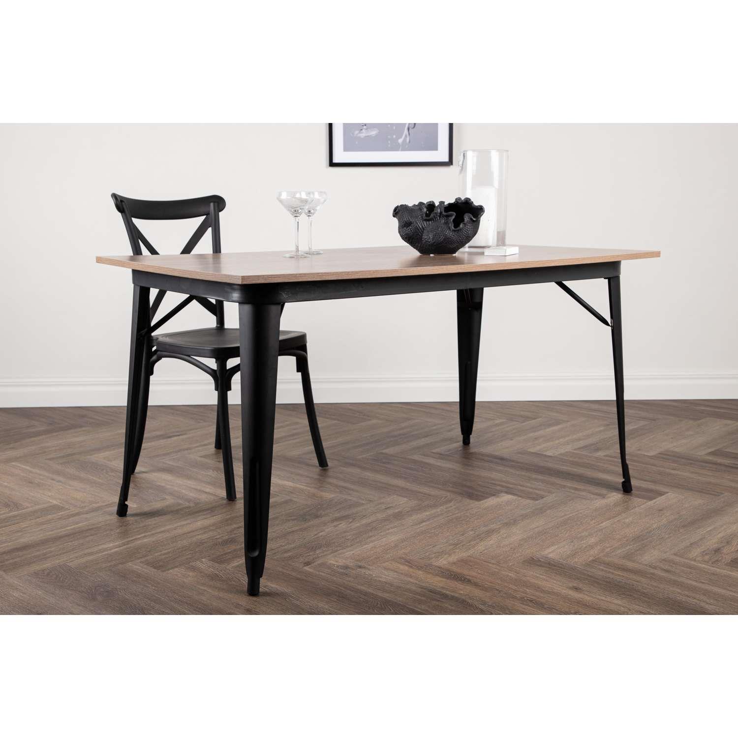 Venture Home Tempe Eettafel 140 x 80 - Walnoot