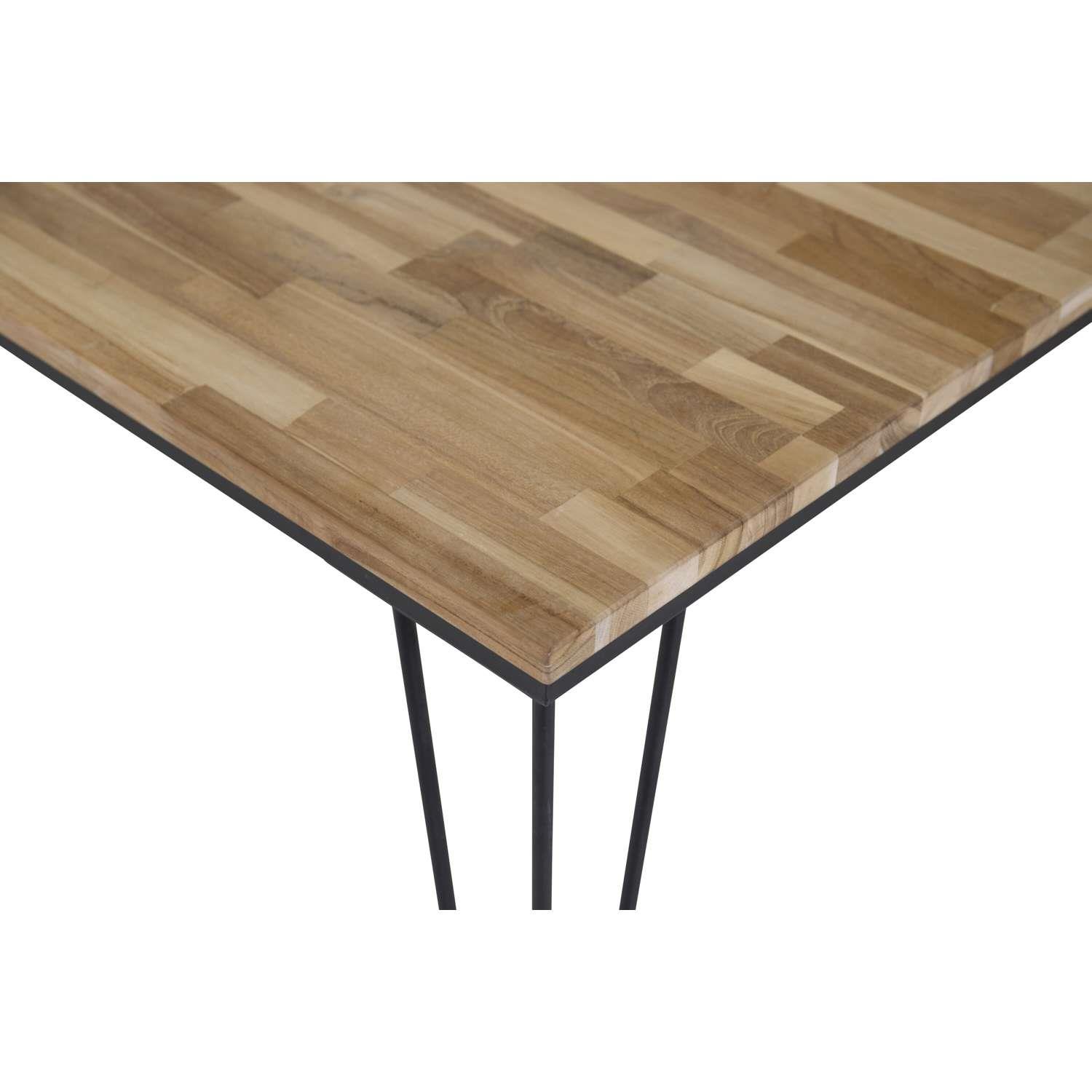 Venture Home Bali Eettafel 80 x 80 - Naturel