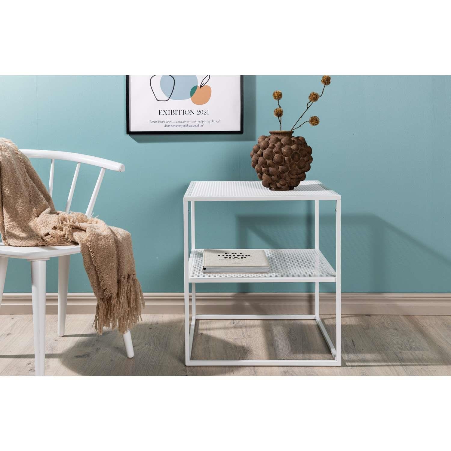 Venture Home Netz Salontafel 55 x 55 - Wit