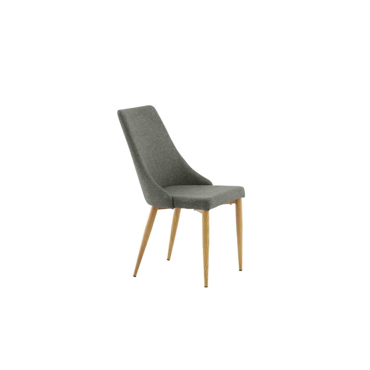 Venture Home Leone Stoel 63 x 91 x 46,5 - Donkergrijs