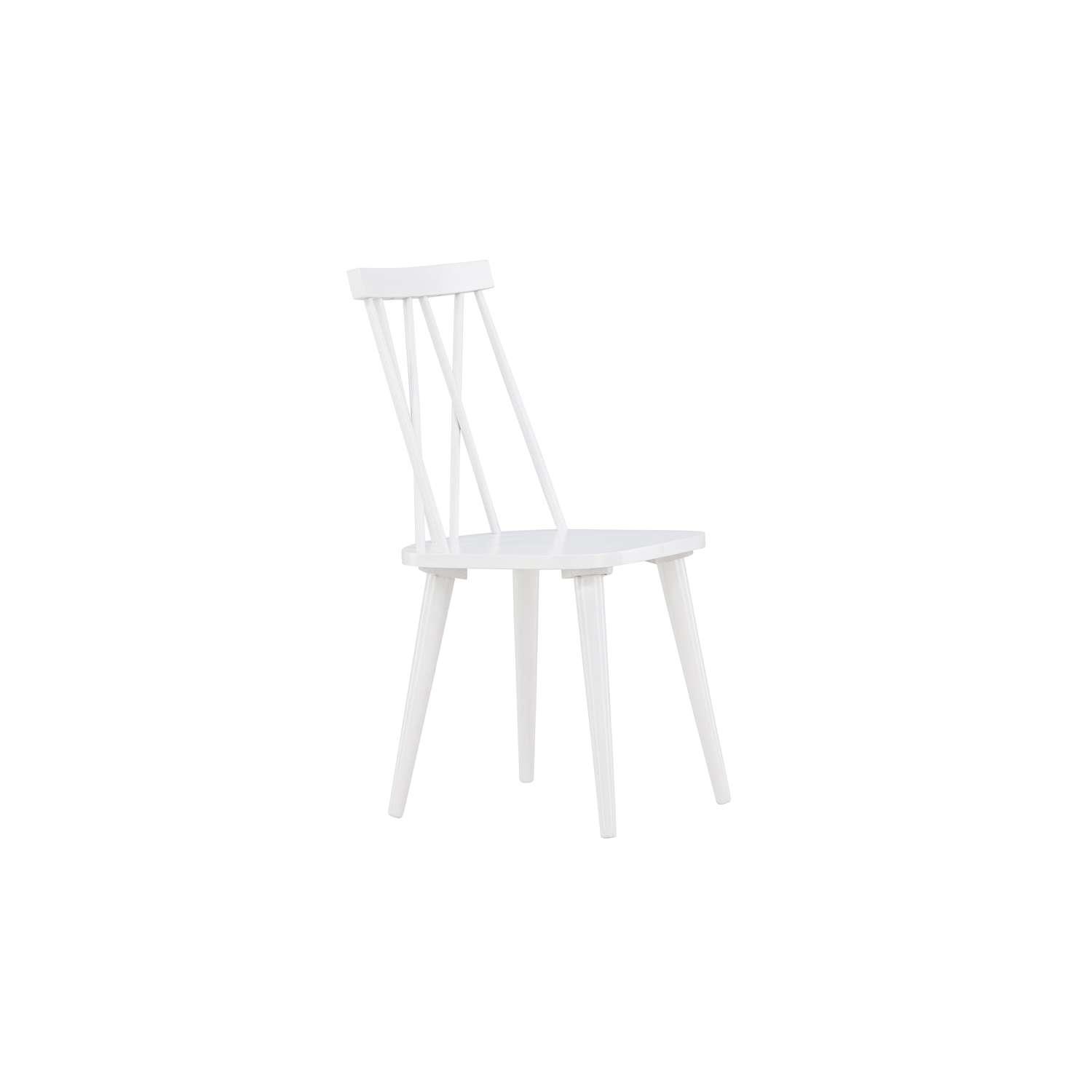 Venture Home Mariette Stoel 50 x 88 x 43 - Wit - 2-pack