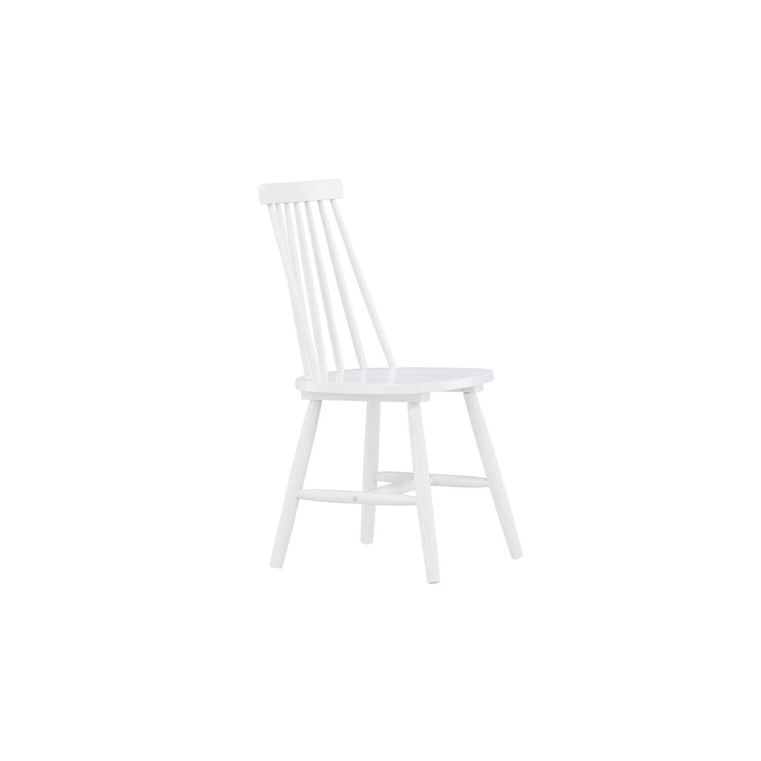 Venture Home Lönneberga Stoel 50 x 88 x 43 - Wit - 2-pack