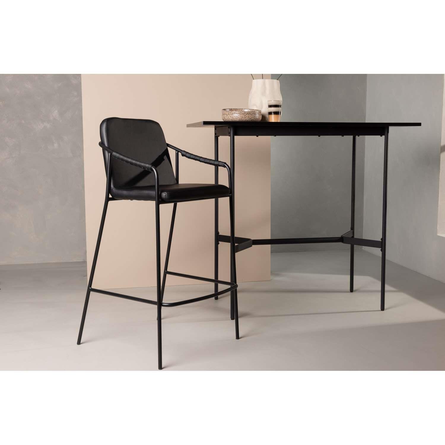 Venture Home Tvist Stoel 56 x 107 x 55 - Zwart - 2-pack