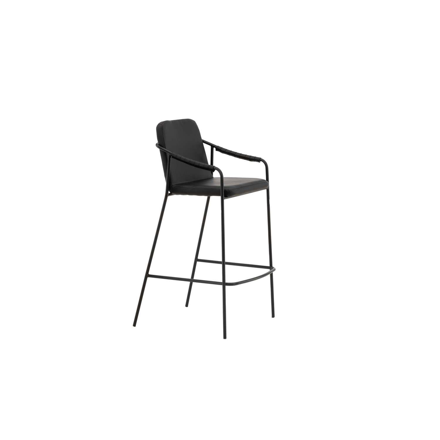 Venture Home Tvist Stoel 56 x 107 x 55 - Zwart - 2-pack