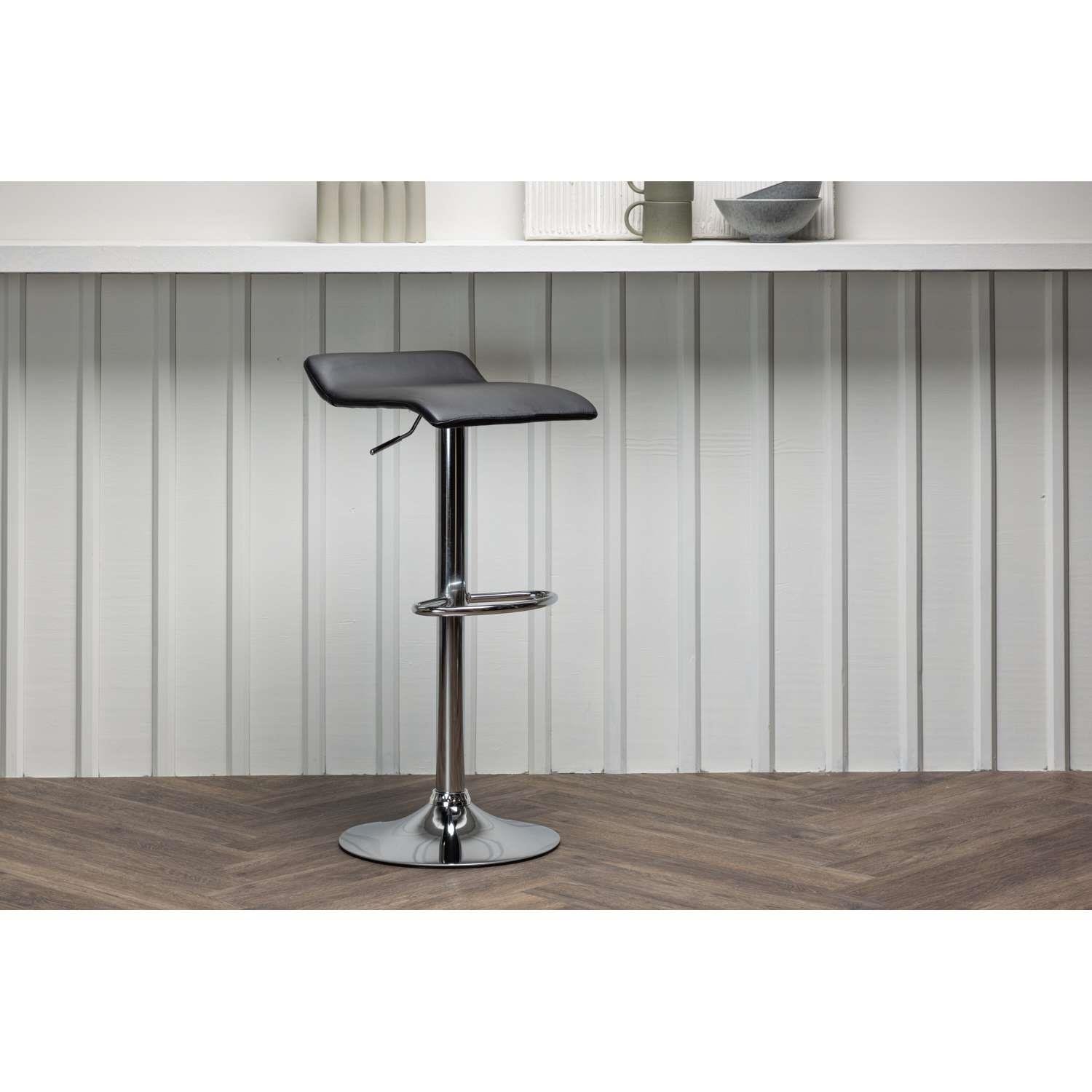 Venture Home Jonna Stoel 38 x 84 x 38 - Zwart - 2-pack
