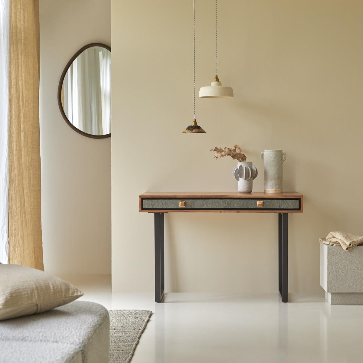 Tikamoon - Temis - Acacia massief bijzettafel