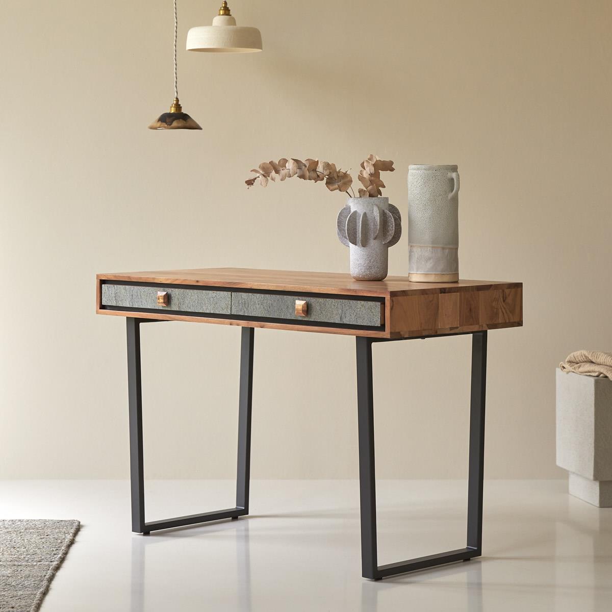 Tikamoon - Temis - Acacia massief bijzettafel
