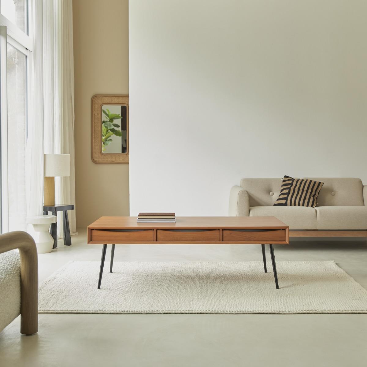 Tikamoon - Simen - Teak salontafel