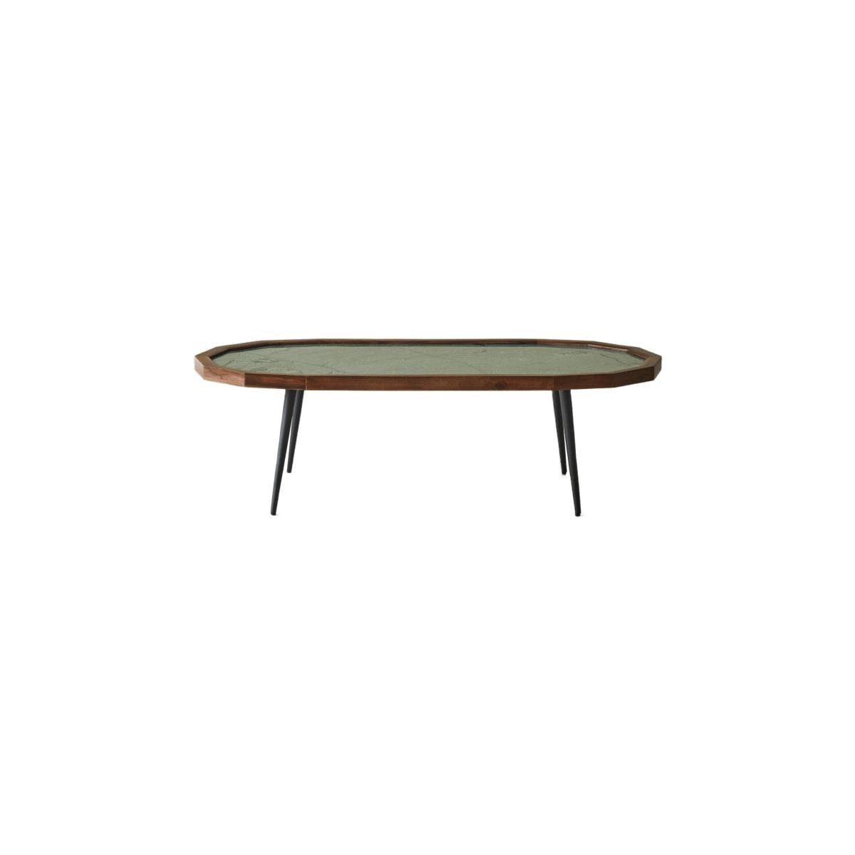 Tikamoon - Jade - Massief palissander en marmeren salontafel