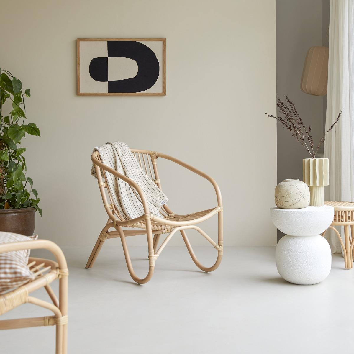 Tikamoon - Mutine - Rotan fauteuil
