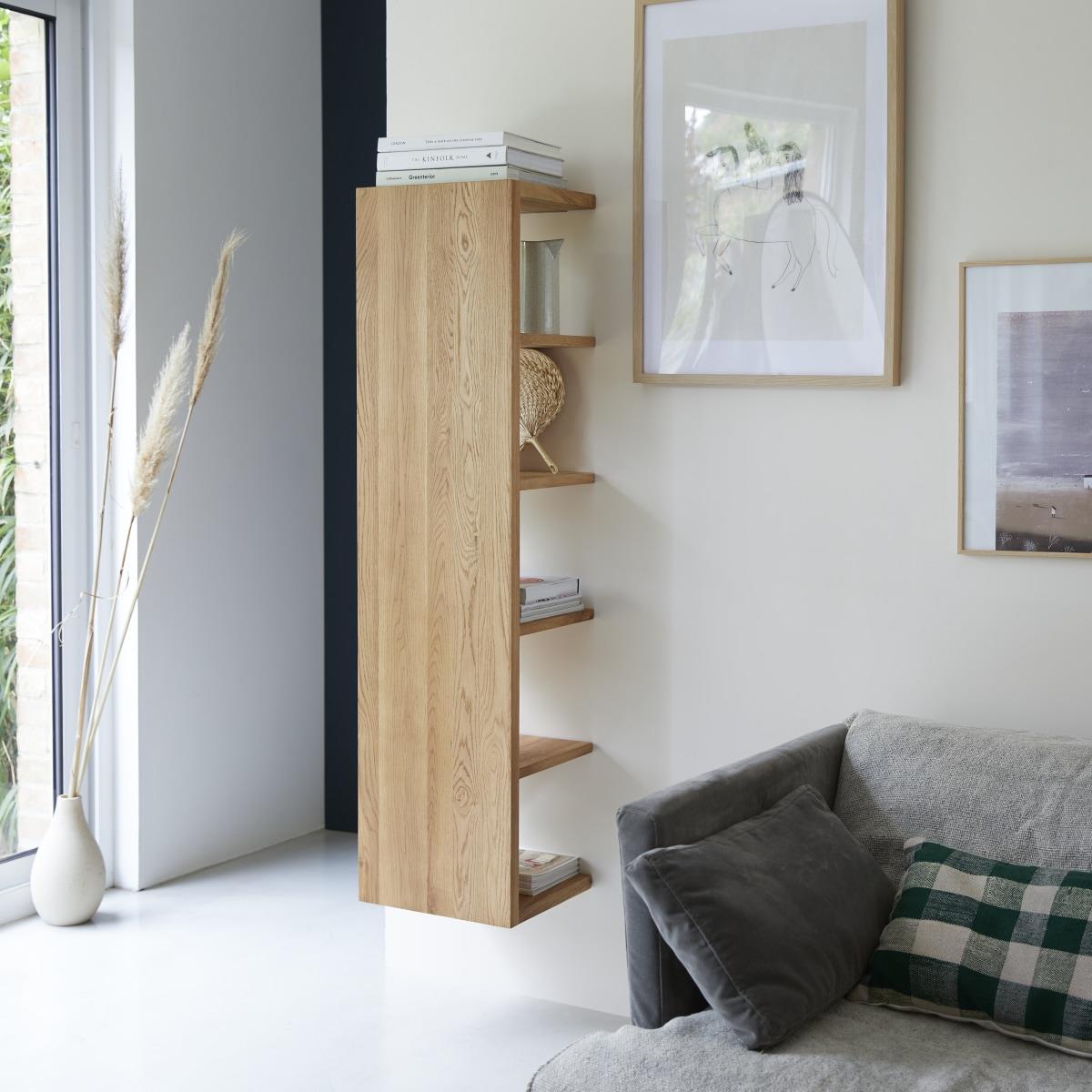 Tikamoon - Easy - Wandplank van massief eikenhout