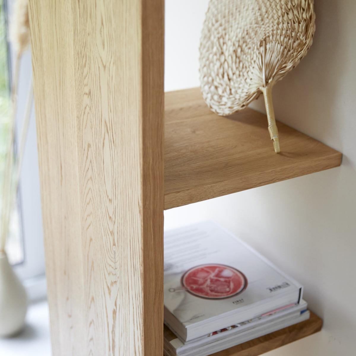 Tikamoon - Easy - Wandplank van massief eikenhout