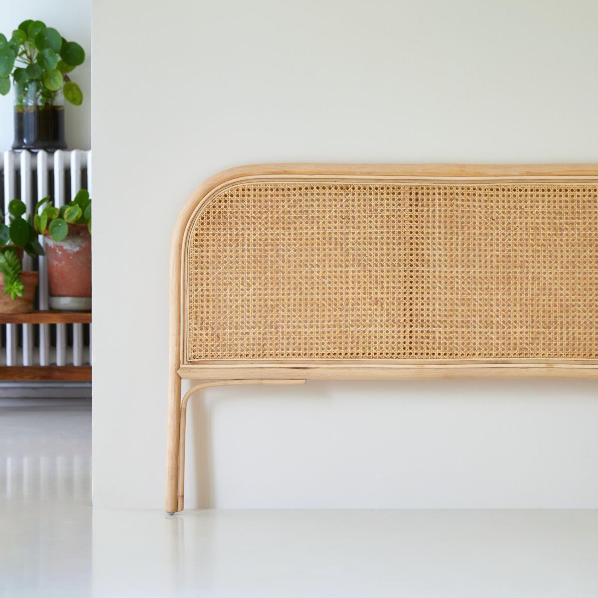 Tikamoon - Joséphine - Hoofdbord van gevlochten riet 160 cm