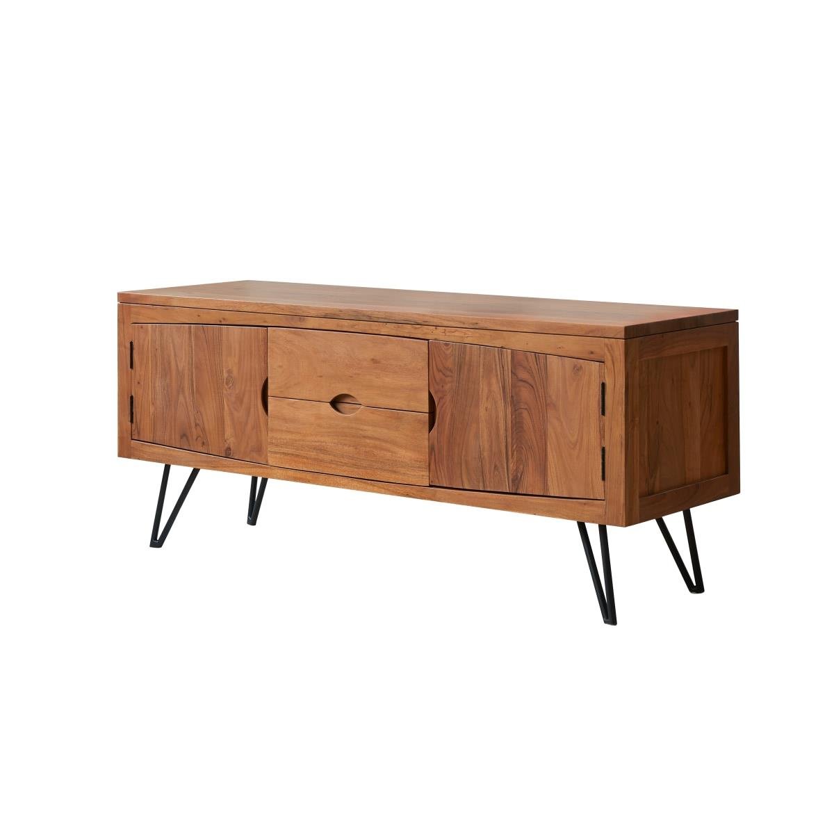 Tikamoon - Bonnie - Tv-meubel van massief acaciahout 150 cm