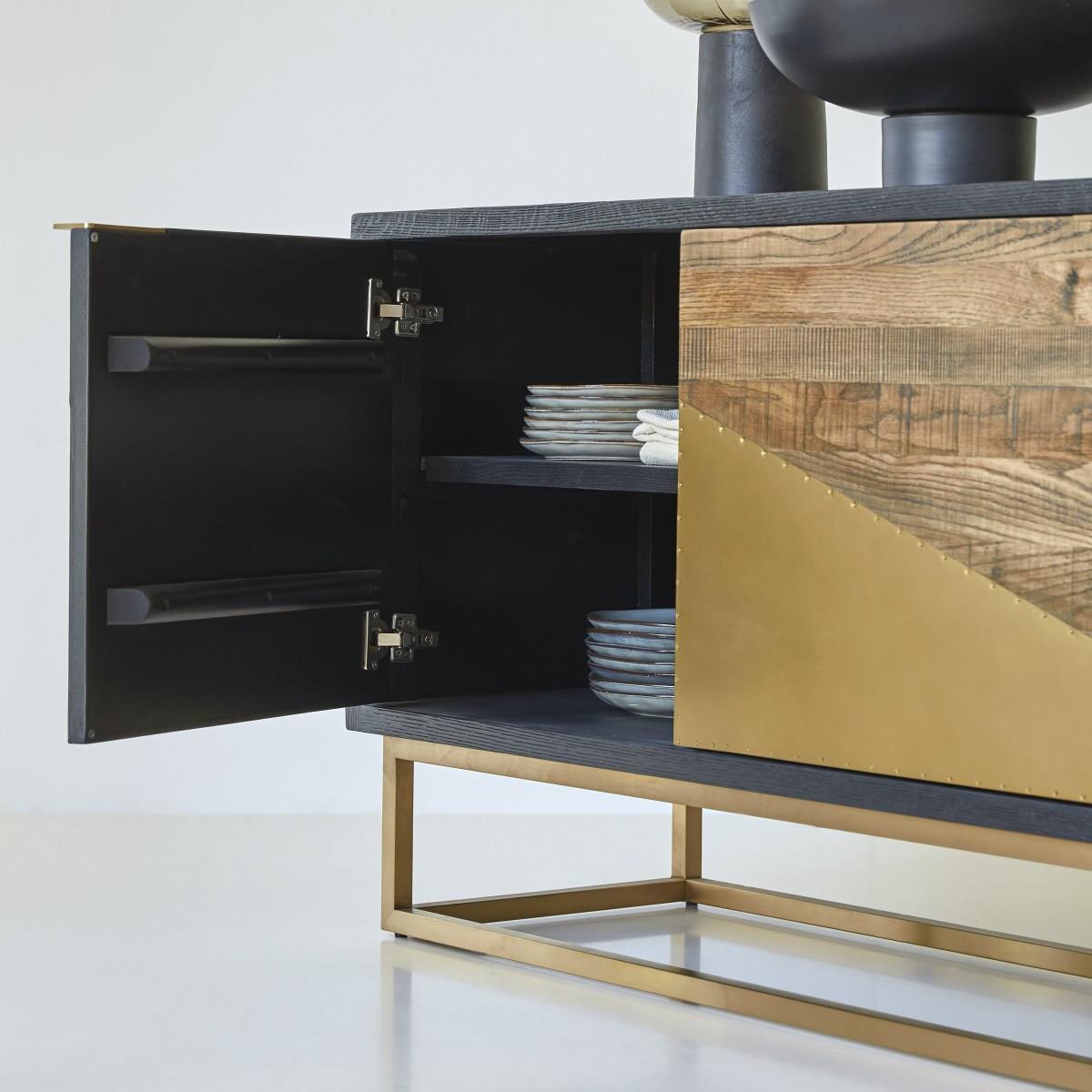 Tikamoon - Oscar - Eiken tv-meubel 240 cm