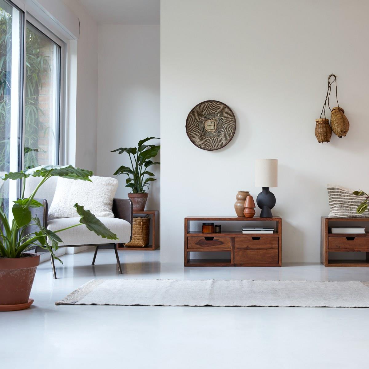 Tikamoon - Kwarto - Massief palissander tv-meubel 85 cm