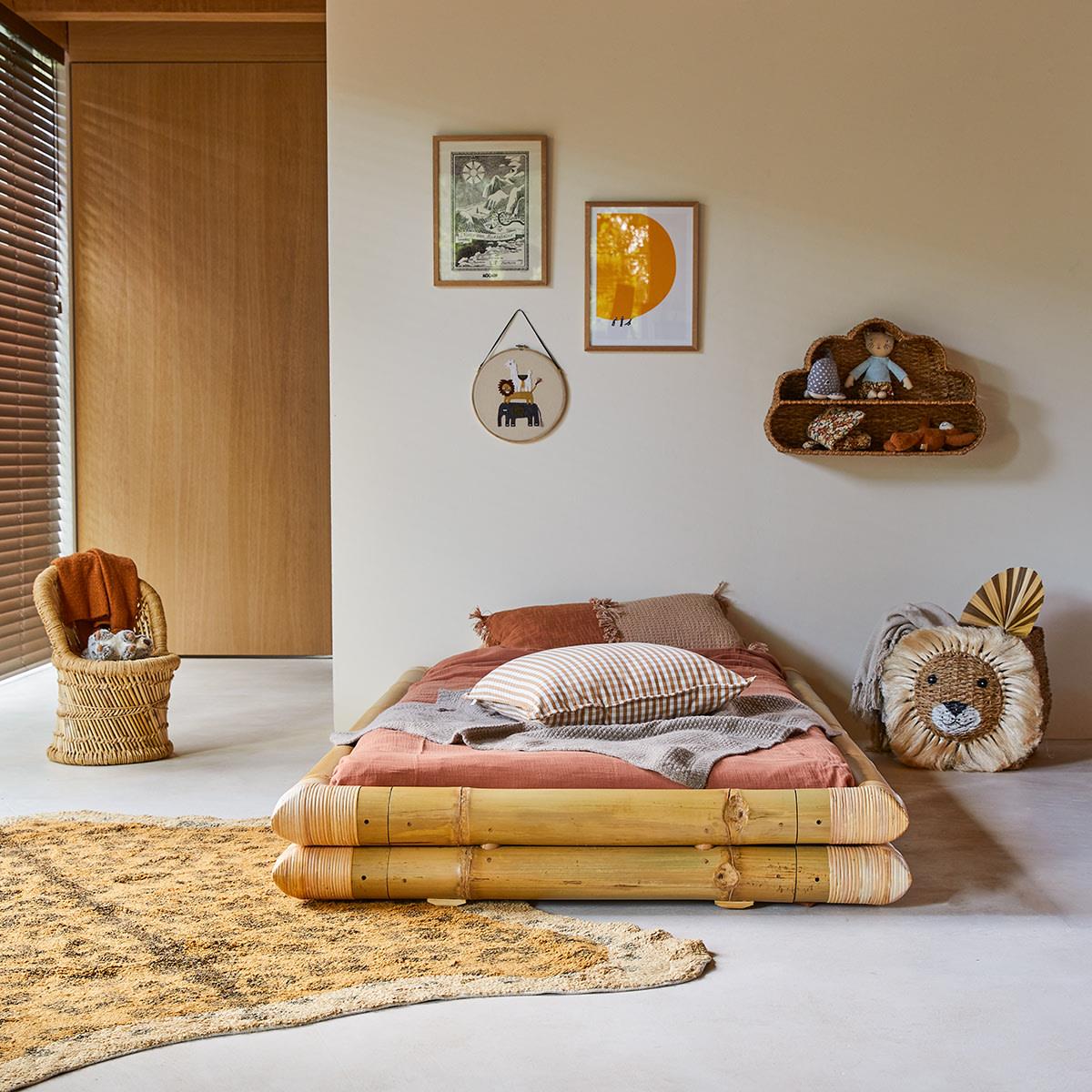 Tikamoon - Balyss - Bamboe futonbed 90 x 190 cm