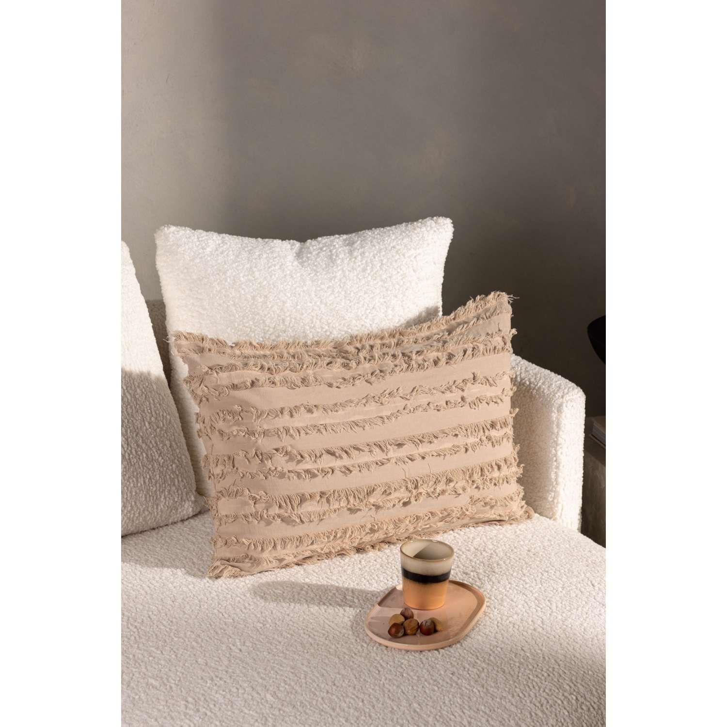 Venture Home Edith Kussenhoes 40x60 - Beige