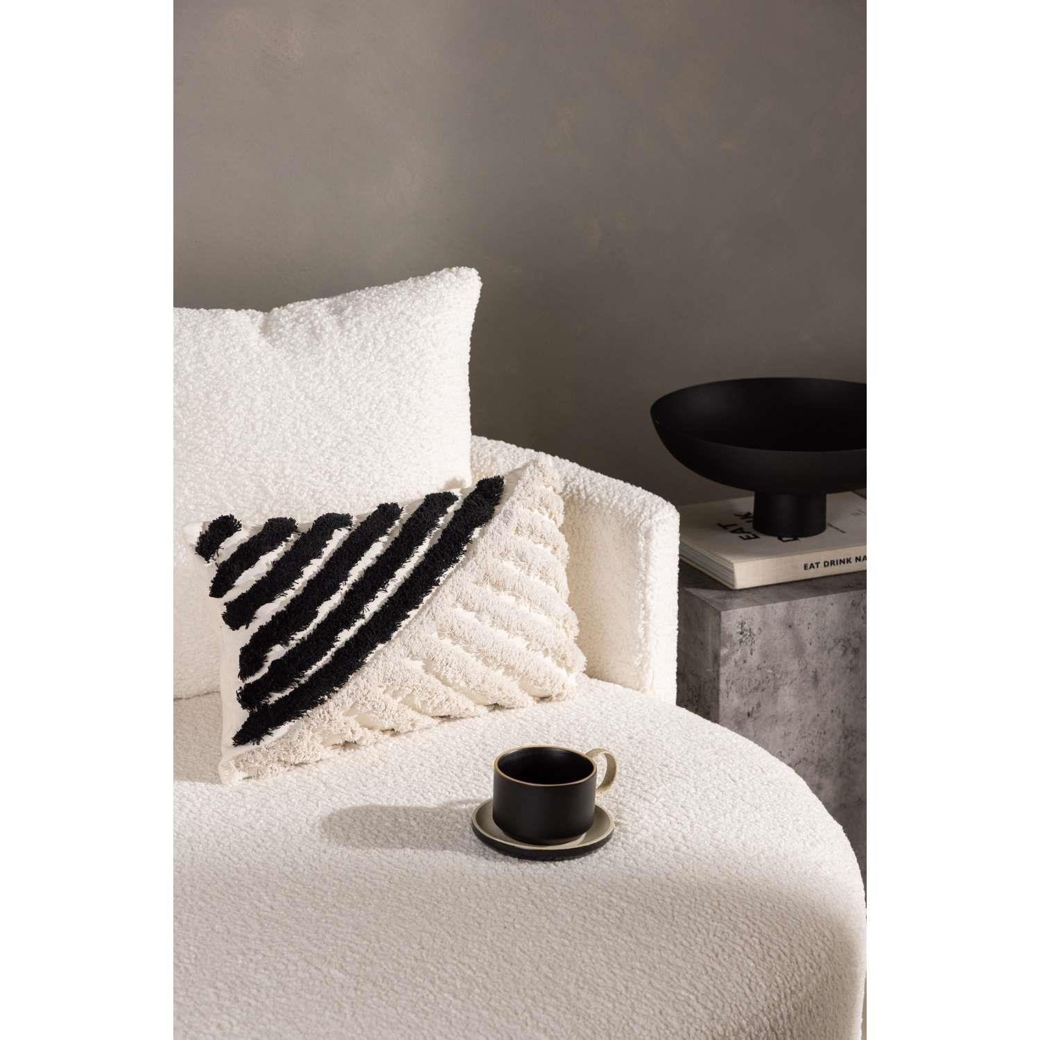 Venture Home Zara Kussenhoes 30x50 - Wit