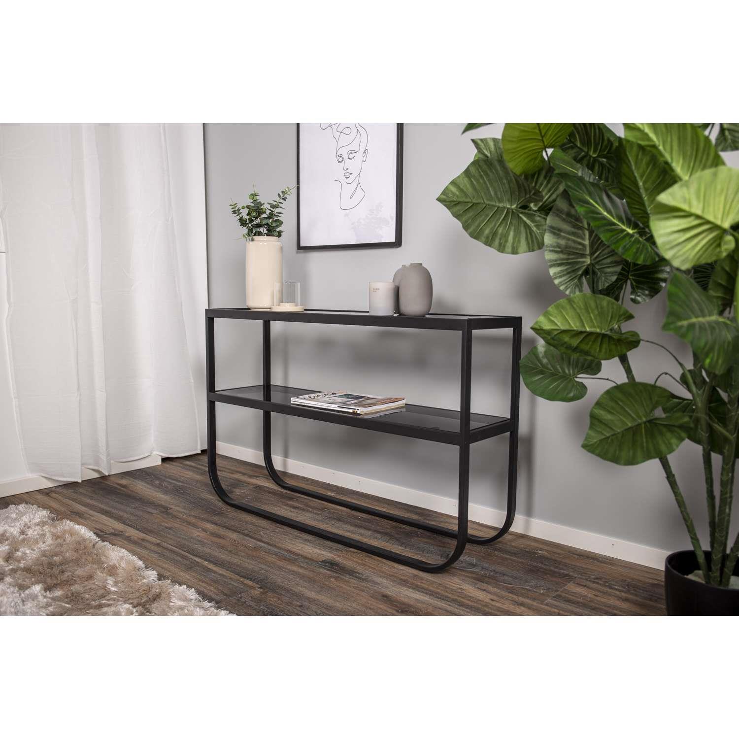 Venture Home Rocker Bijzettafel 110 x 30 - Zwart