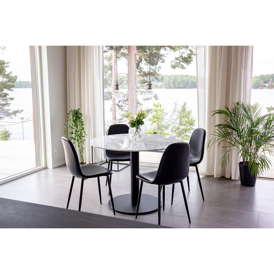 Venture Home Estelle Eettafel ⌀106 - Wit