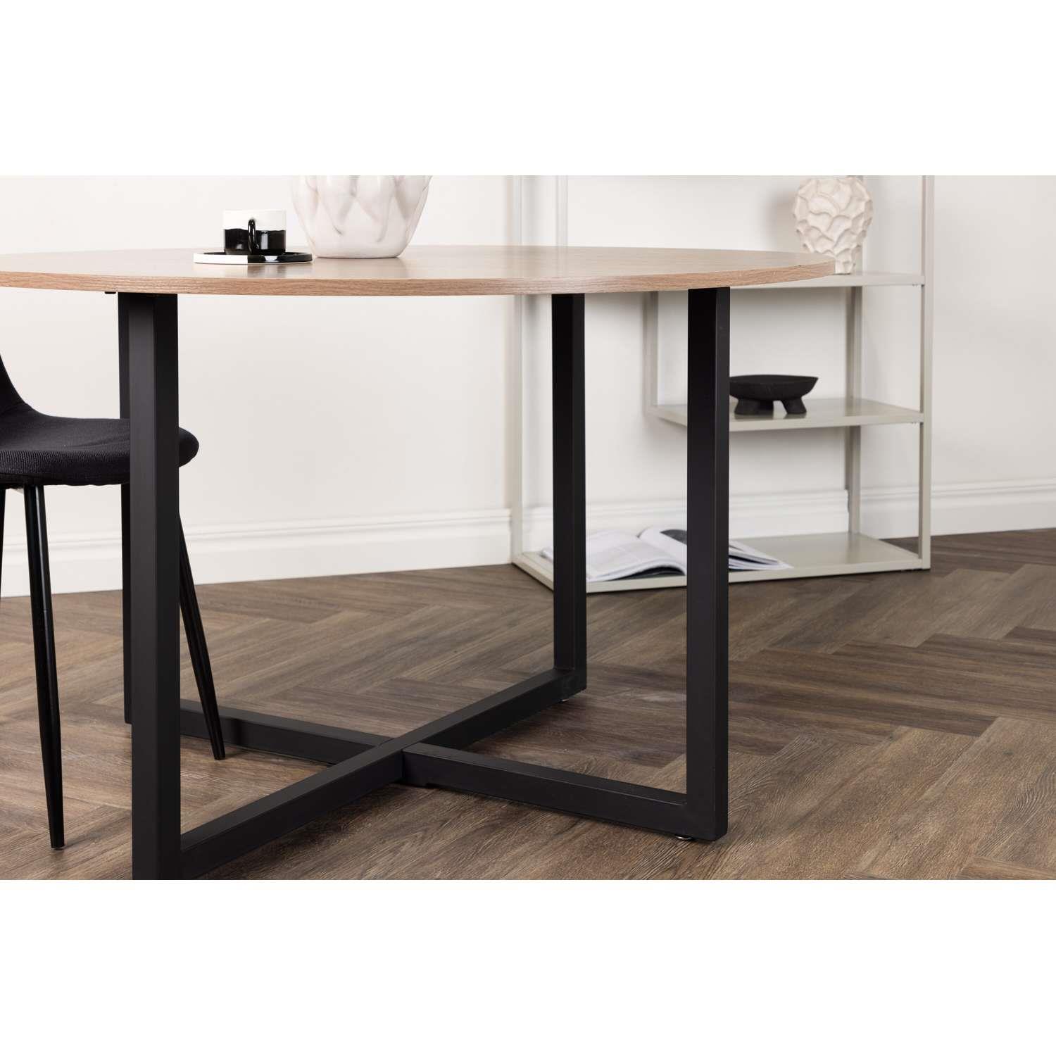 Venture Home Durango Eettafel ⌀120 - Walnoot