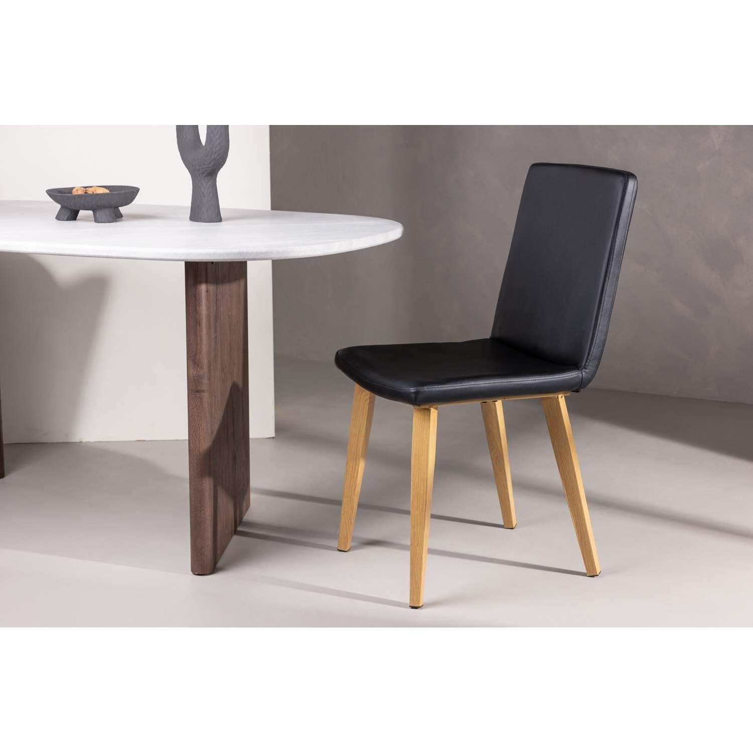 Venture Home Today Stoel 56 x 90 x 44 - Zwart - 2-pack