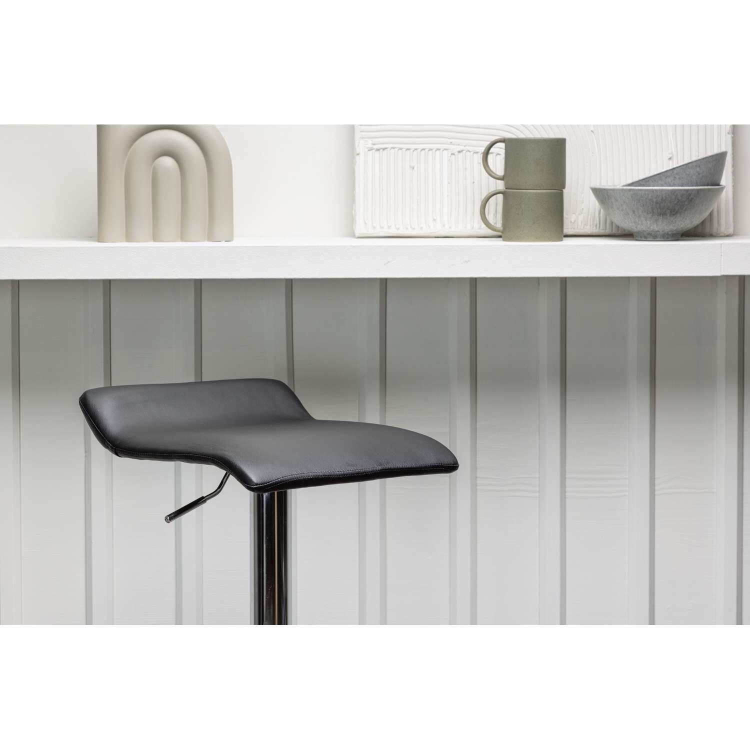 Venture Home Jonna Stoel 38 x 84 x 38 - Zwart - 2-pack