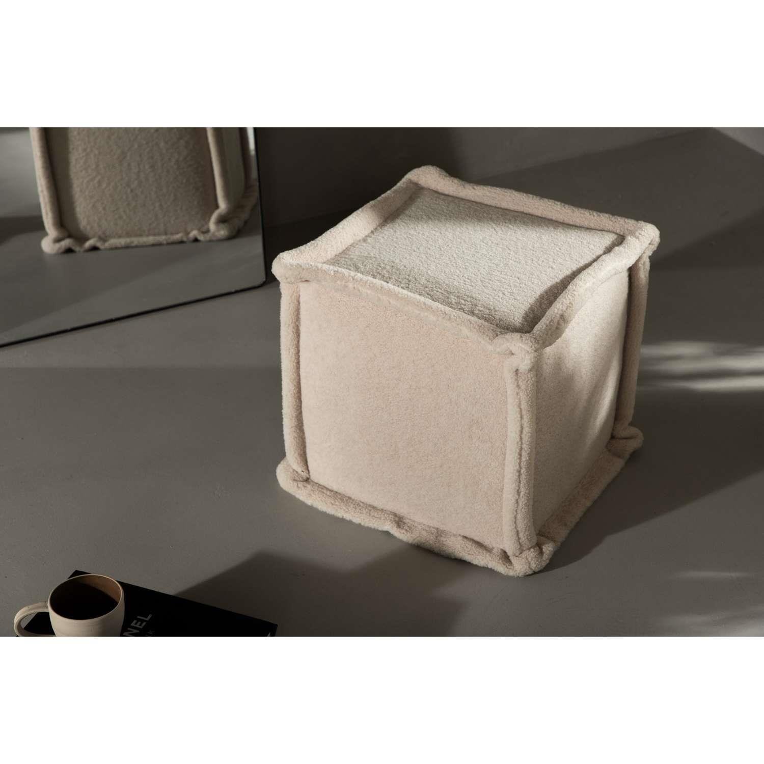 Venture Home Castine Hocker | Poef 40 x 38 x 40 - Wit